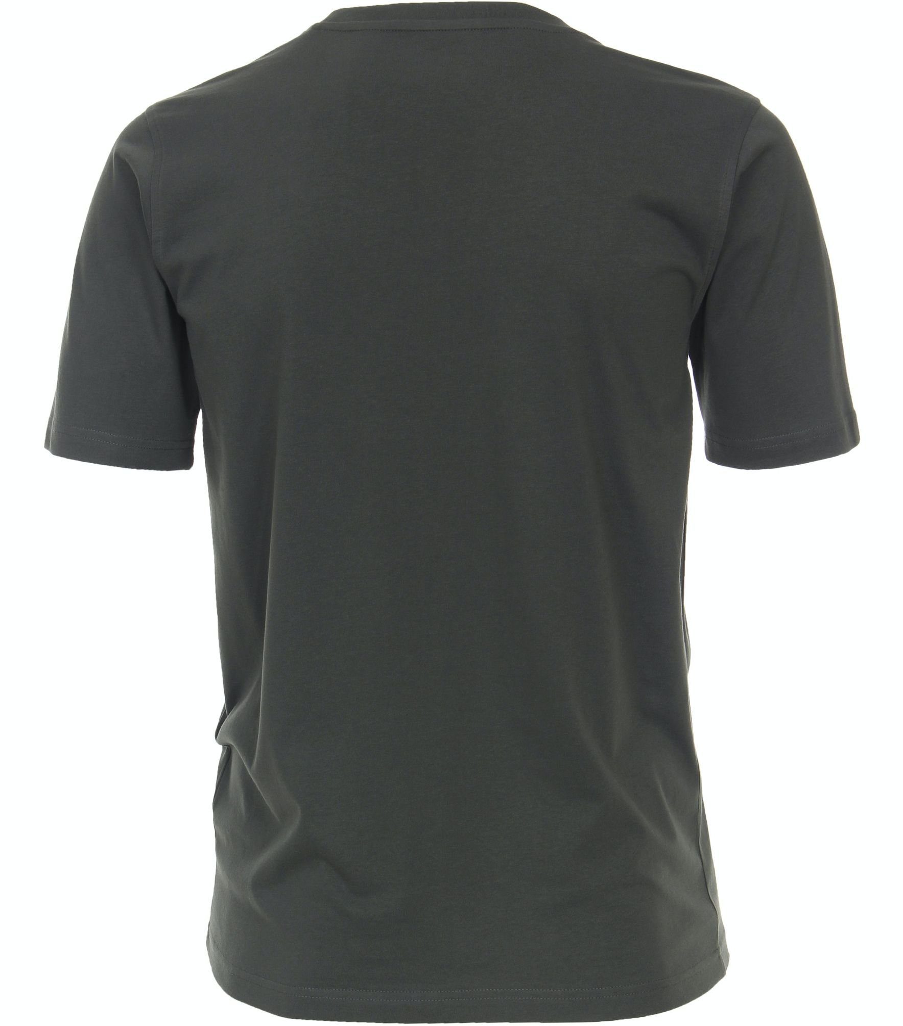 CASAMODA T-Shirt T-Shirt unifarben (347) 004200 Grün