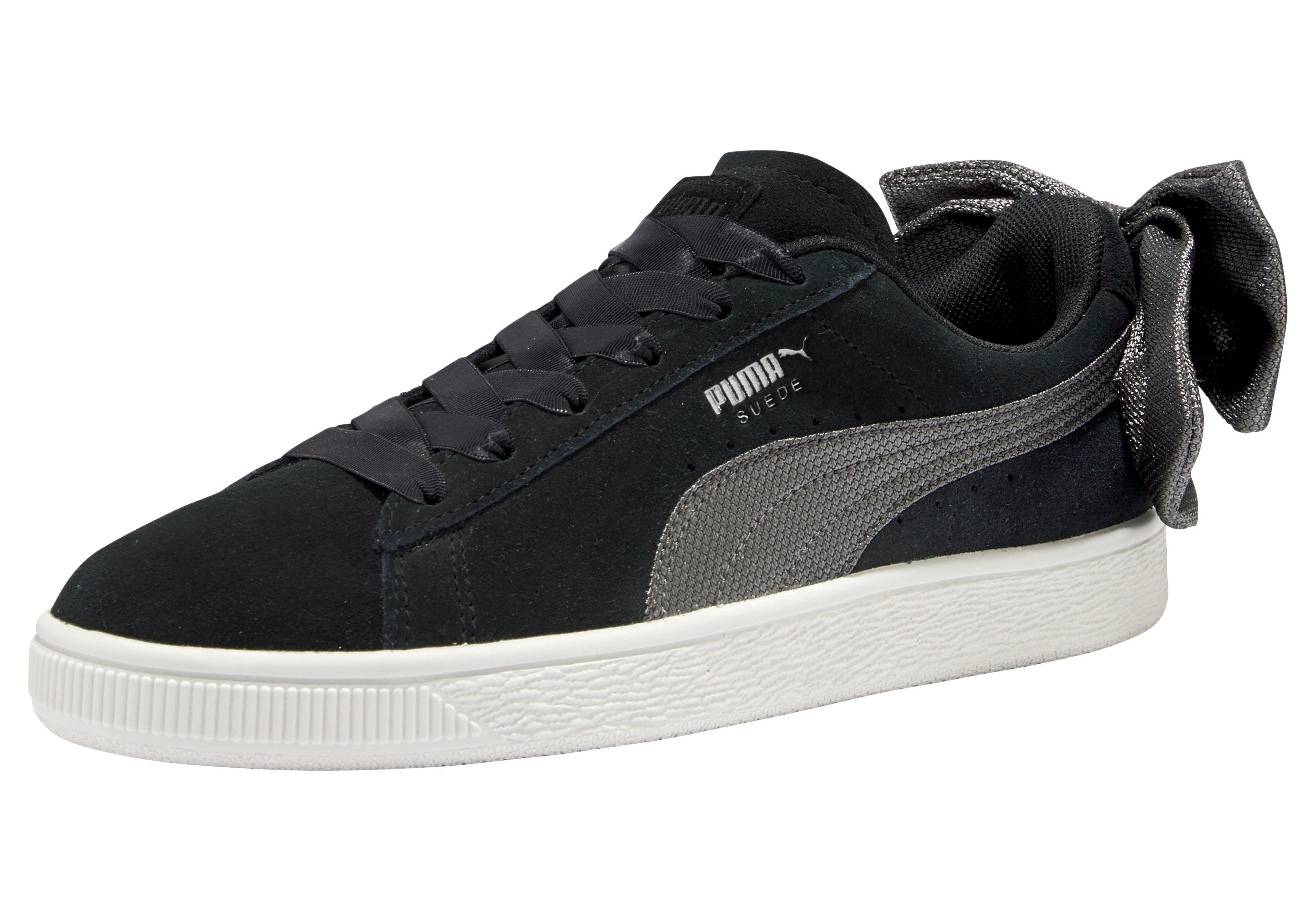 Damen schwarz PUMA Sneaker Basket Bow SB Wn´s Sehr modischer Damen schwarz PUMA Sneaker Basket Bow SB Wn´s Sehr modischer