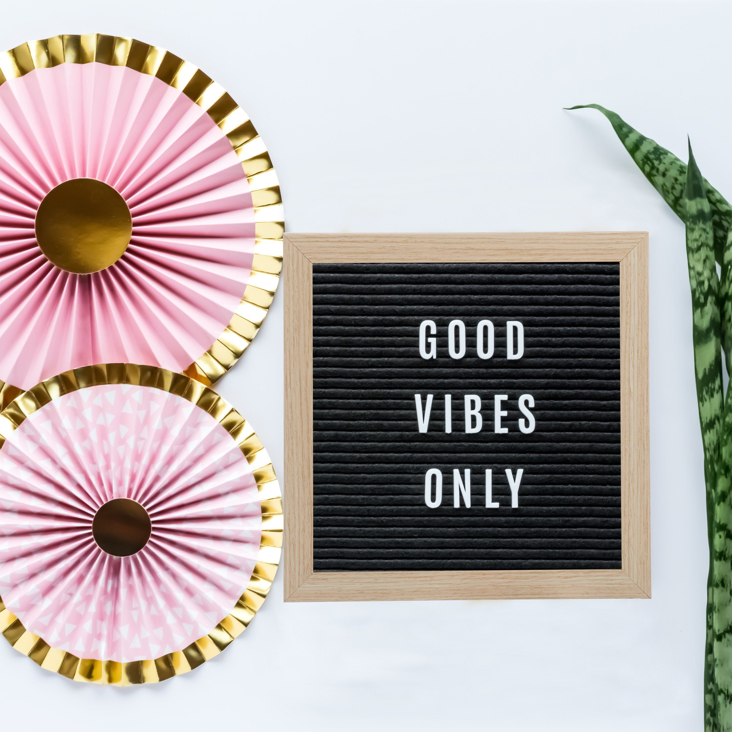 Holz Letterboard x relaxdays cm 25 Memoboard 25
