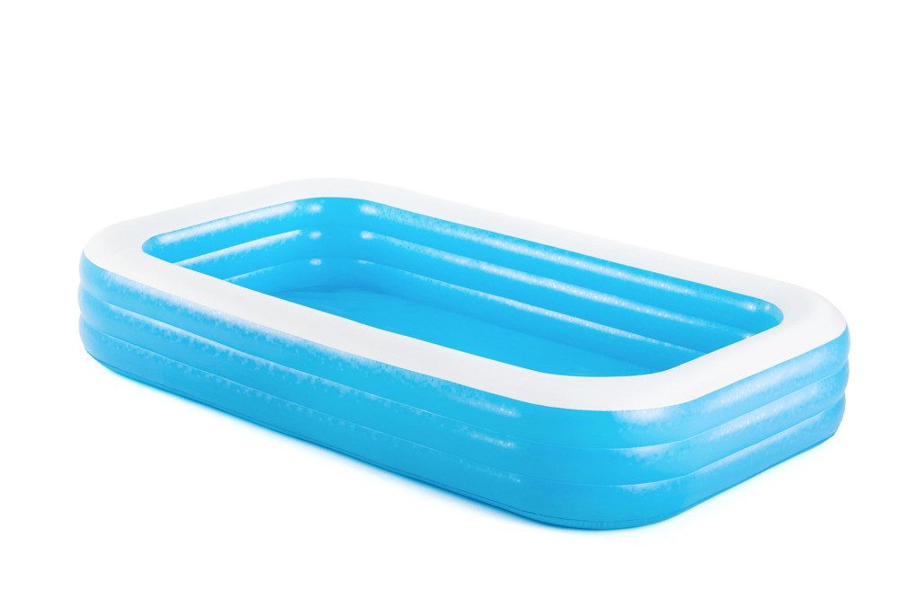 Bestway Rechteckpool Bestway Familienpool Deluxe Blue günstig online kaufen