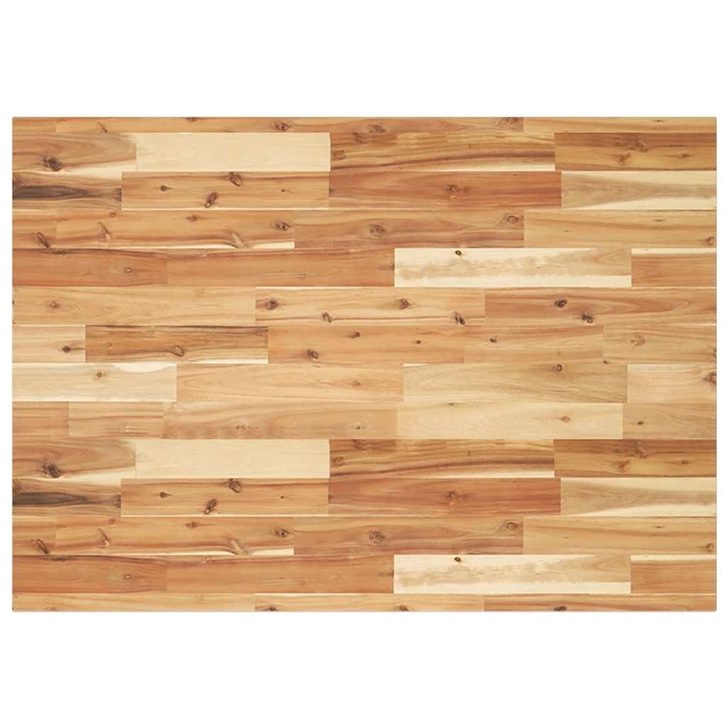 Tischplatte Tischplatte Rechteckig 80x70x2 cm Massivholz