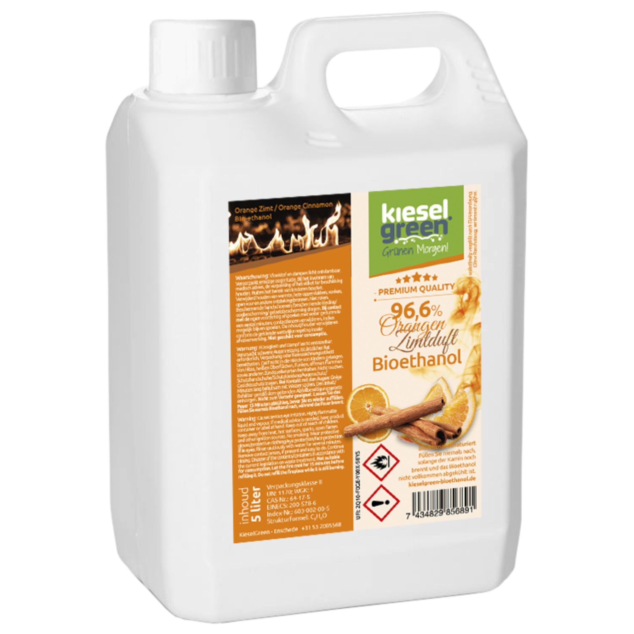 KieselGreen Bioethanol KieselGreen Bioethanol 5/10/25/50 Liter mit Duft für günstig online kaufen