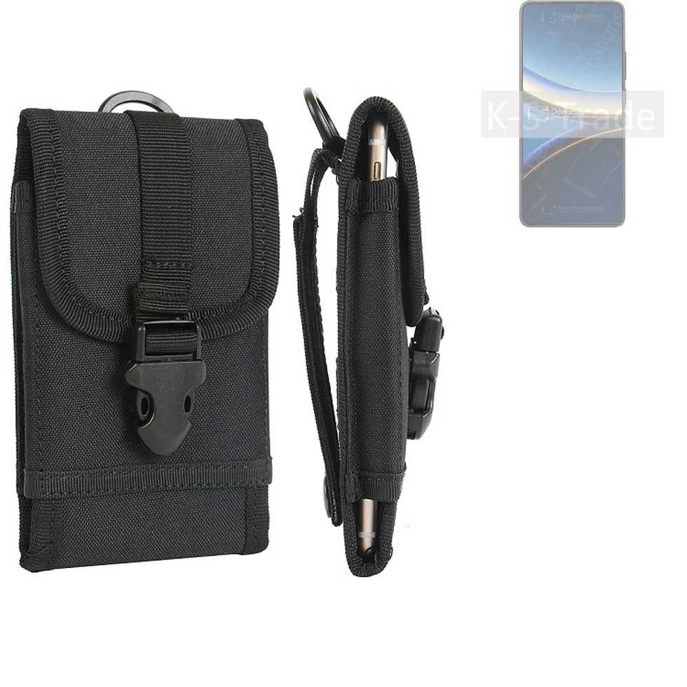 K-S-Trade Handyhülle für POCO F7 Ultra, Holster Handy Hülle Holster Handytasche Gürtel Tasche Schutz