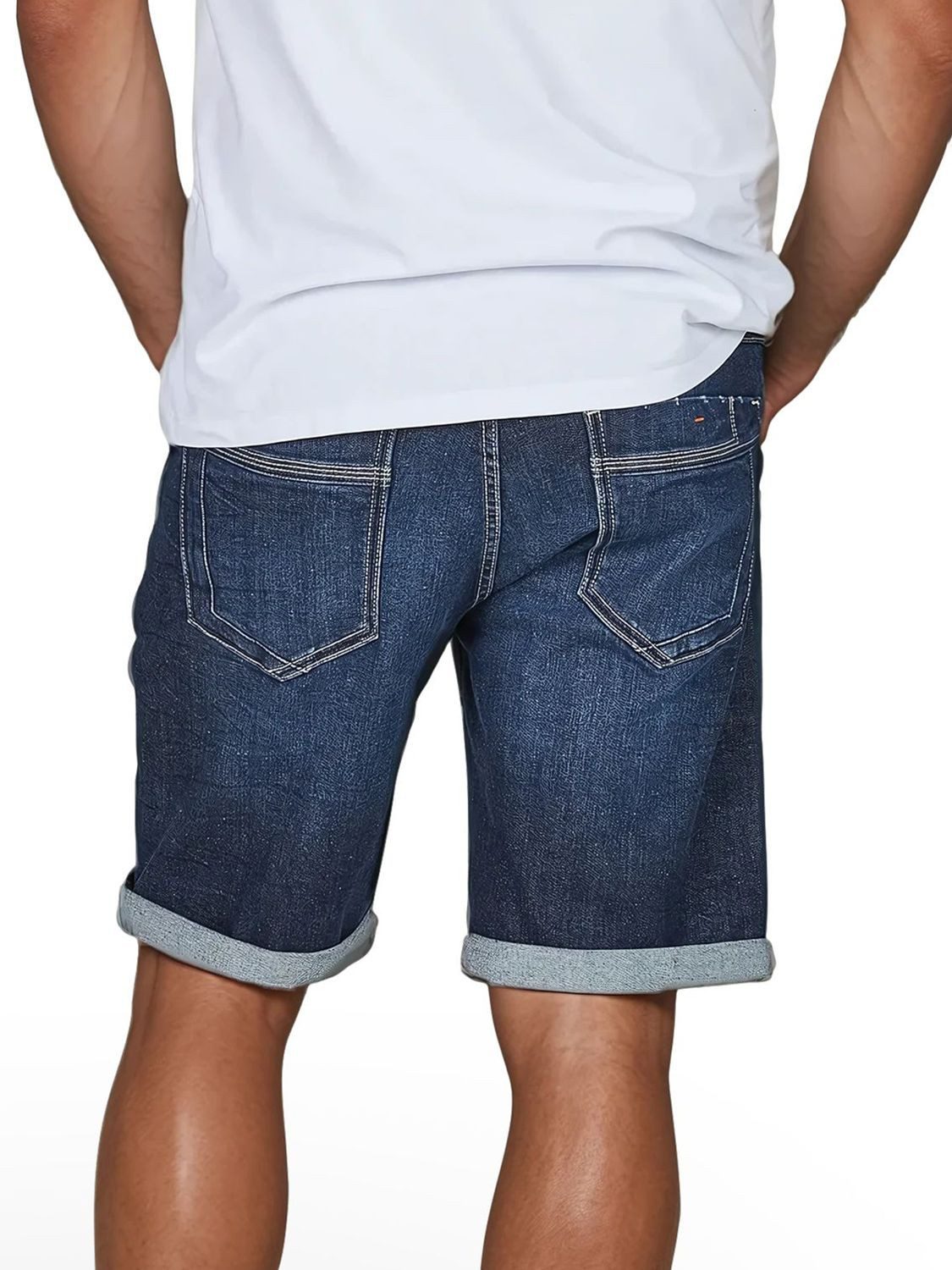 riverso Jeansshorts Herren Shorts RIVTom Regular Fit Bermudashorts mit Stretch – Bild 2 von 4