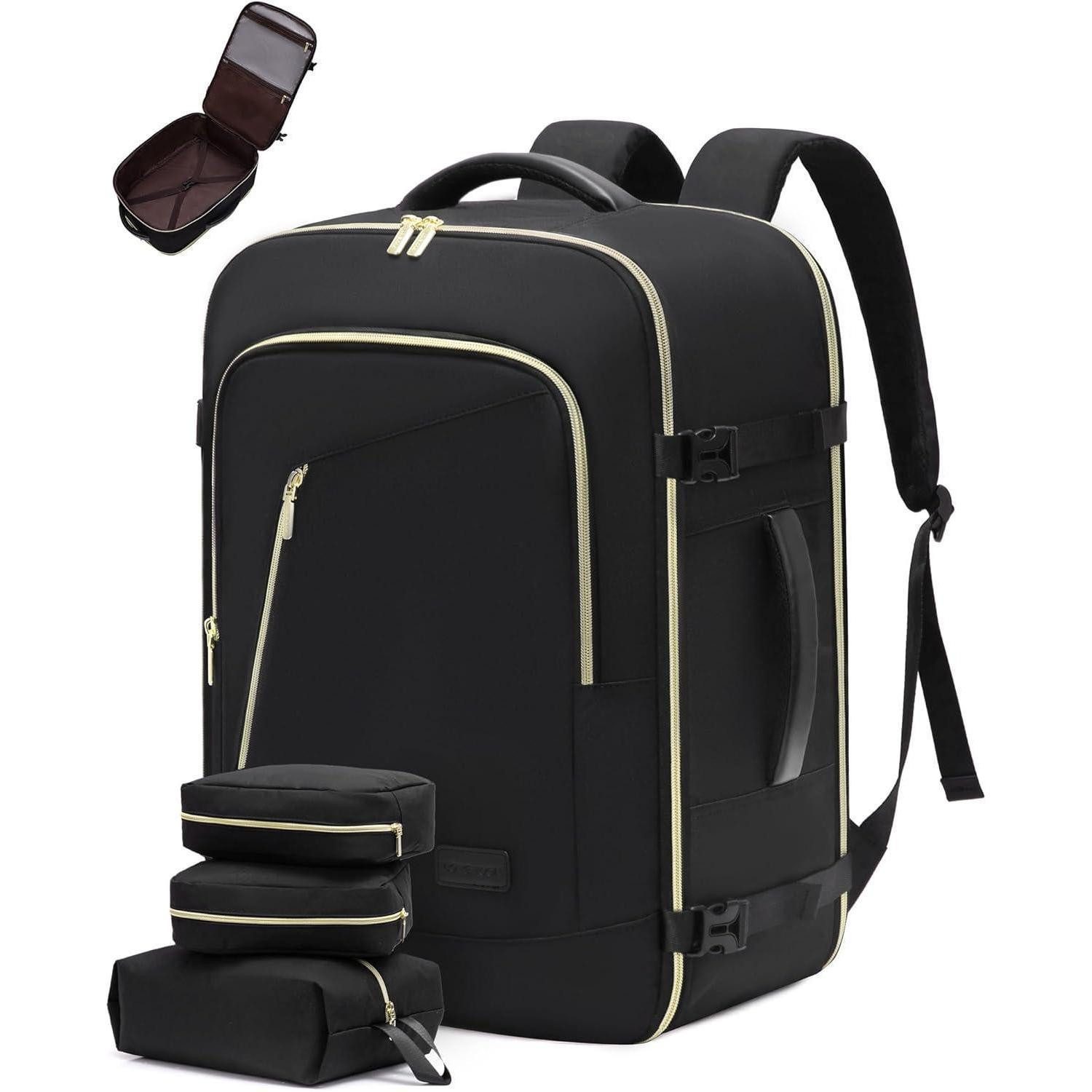Reiserucksack Rucksack Flugzeug Handgepäck Reiserucksack Damen Herren 17.3 Zoll