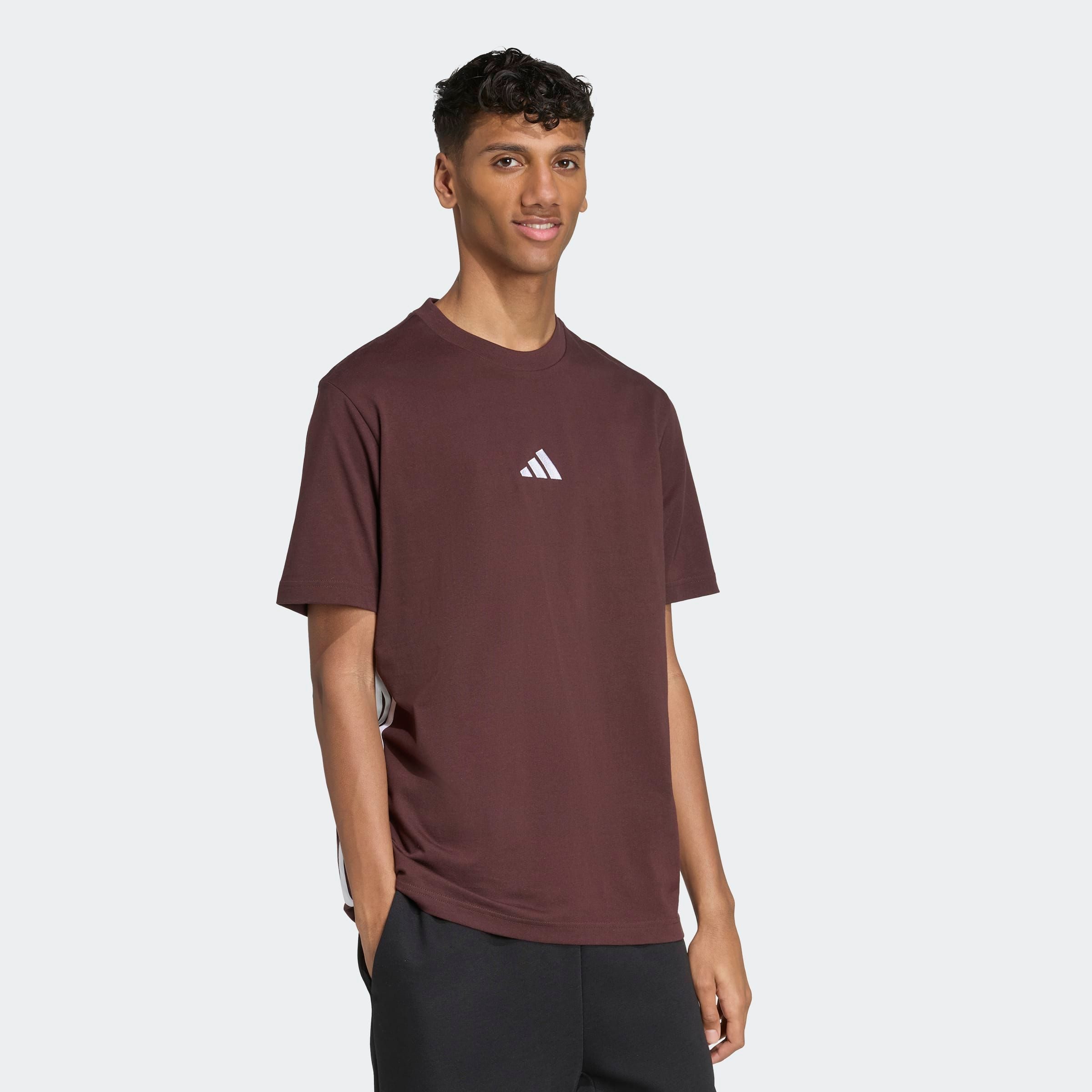 adidas Sportswear T-Shirt M 3S SJ T mit Rundhalsausschnitt, aus Baumwolle, günstig online kaufen