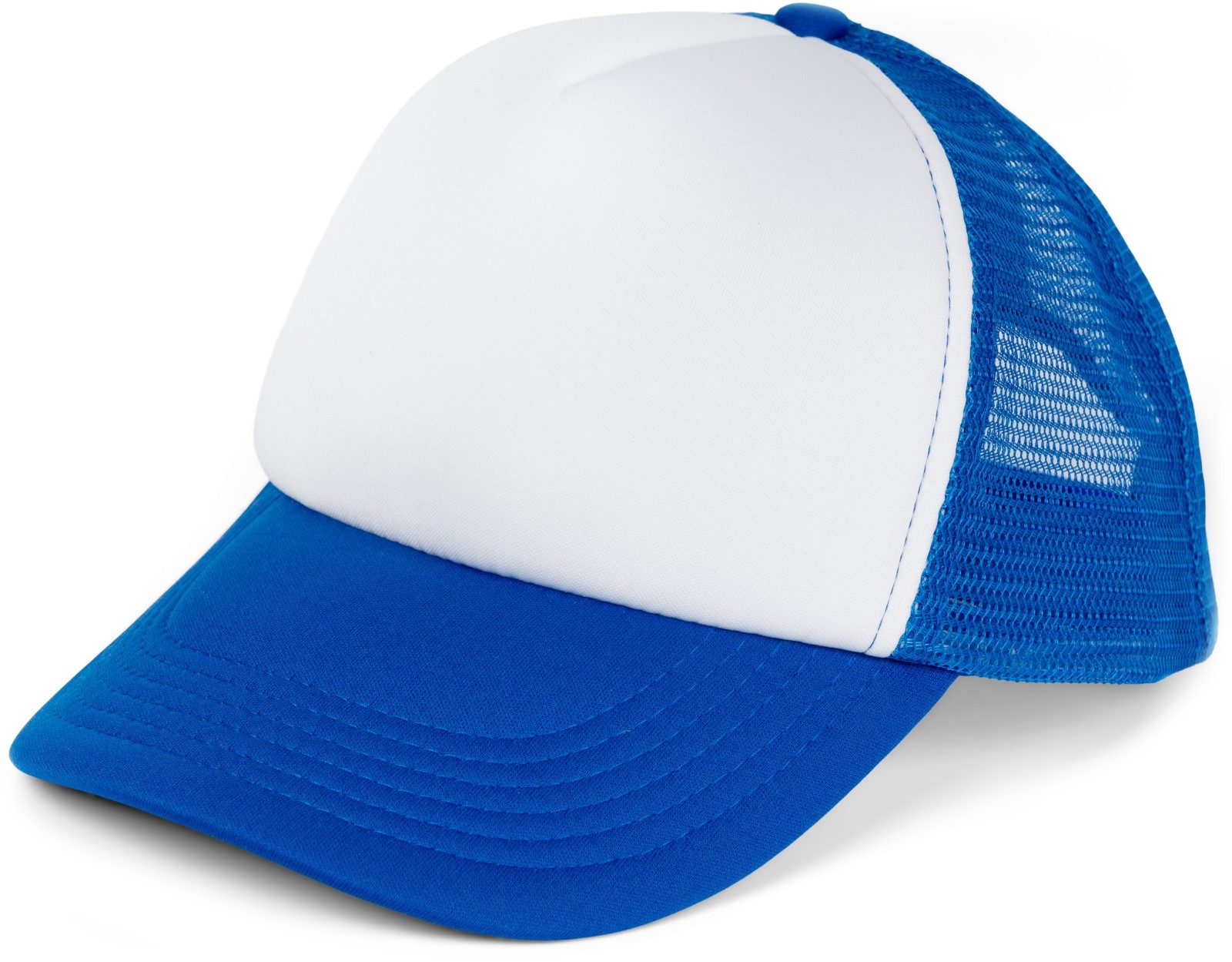 Weiß-Royalblau
