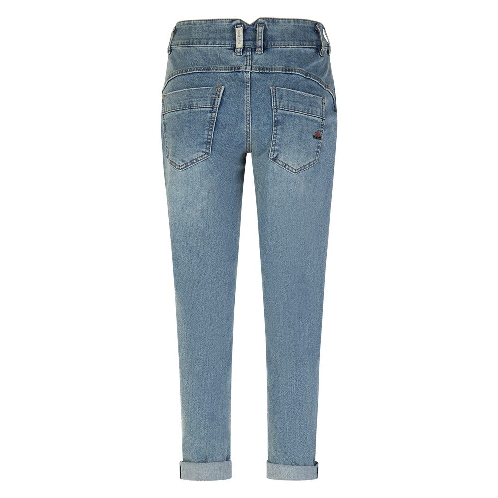 Buena Vista 5-Pocket-Jeans Bali Cropped Stretch Denim - destroyed blue günstig online kaufen