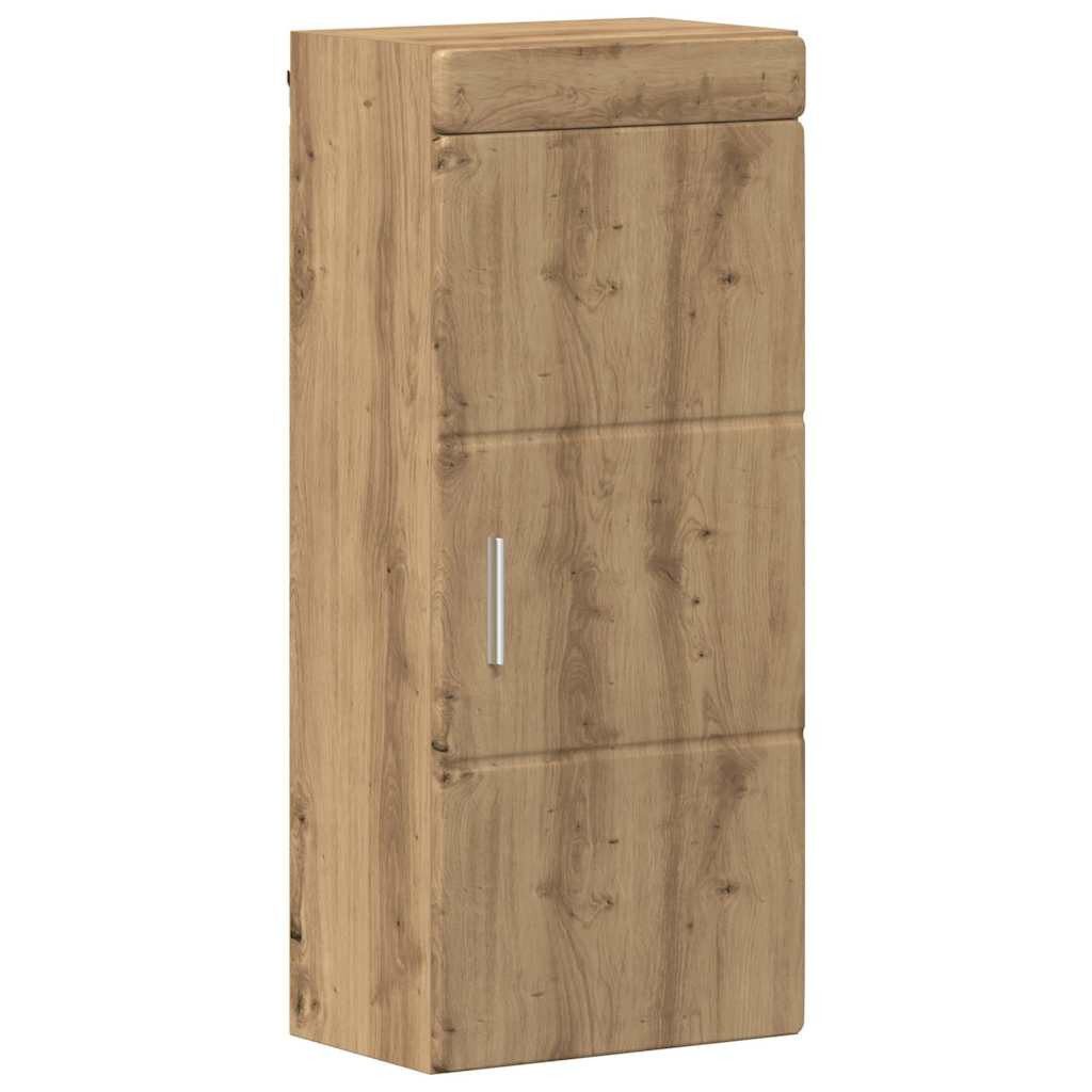 vidaXL Badezimmerspiegelschrank Badezimmer-Wandschrank TULUM Artisan-Eiche 37 x 24,5 x 86 cm (1-St)