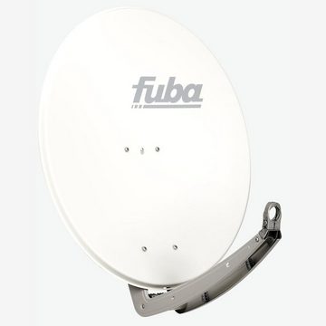 fuba Fuba Antenne 74x84cm Alu Weiß DAA 780 W DELUXE Quad LNB 0,1 dB SAT-Antenne
