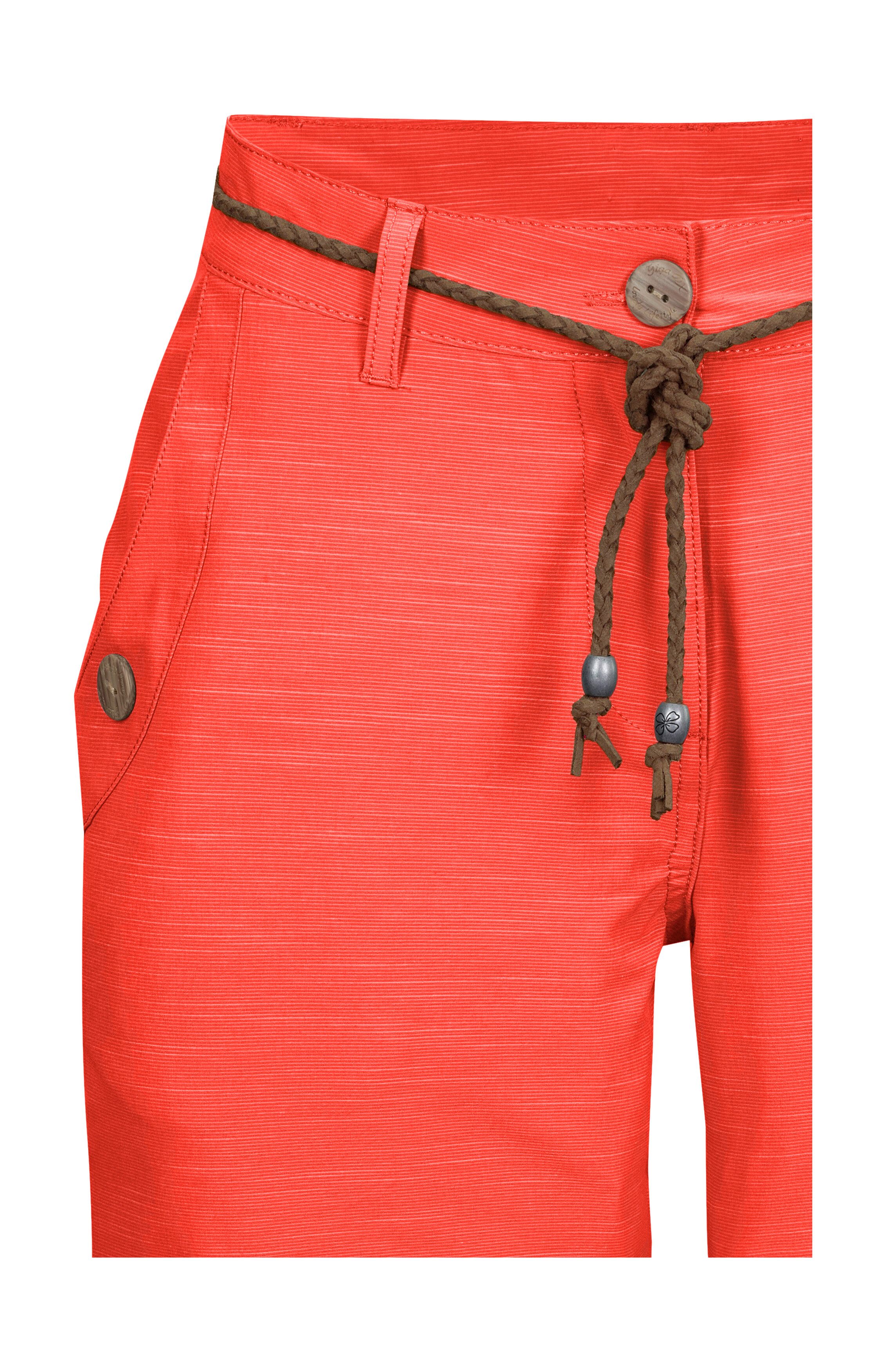 G.I.G.A. DX by killtec Shorts GS 89 WMN SHRTS Schnelltrocknende Damen Shorts mit Comfort-Stretch und Kordelgürtel