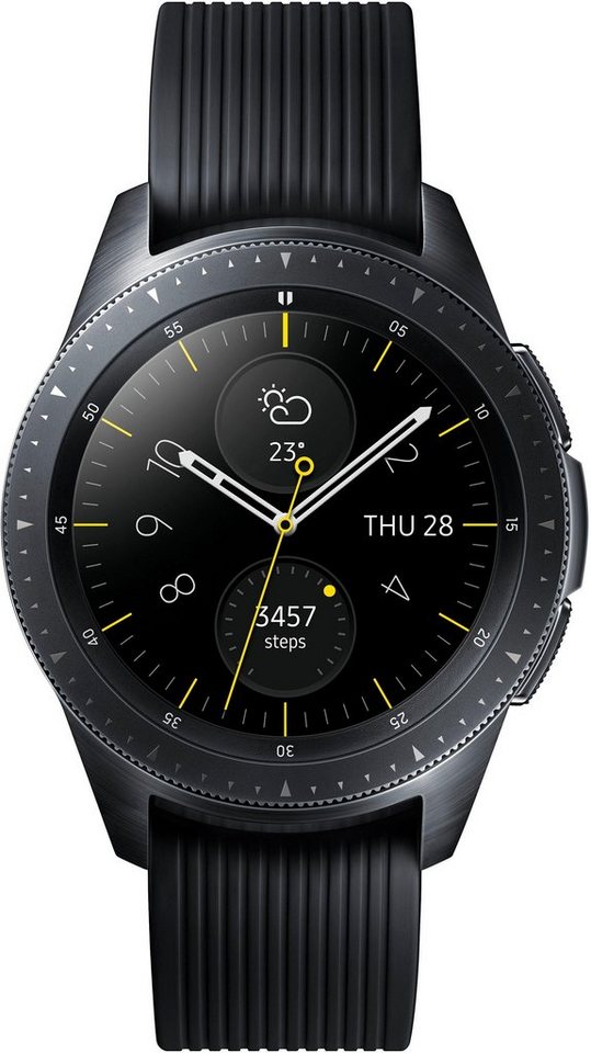Samsung Galaxy Watch - LTE - 42mm Smartwatch (3,05 cm/1,2 Zoll, Tizen