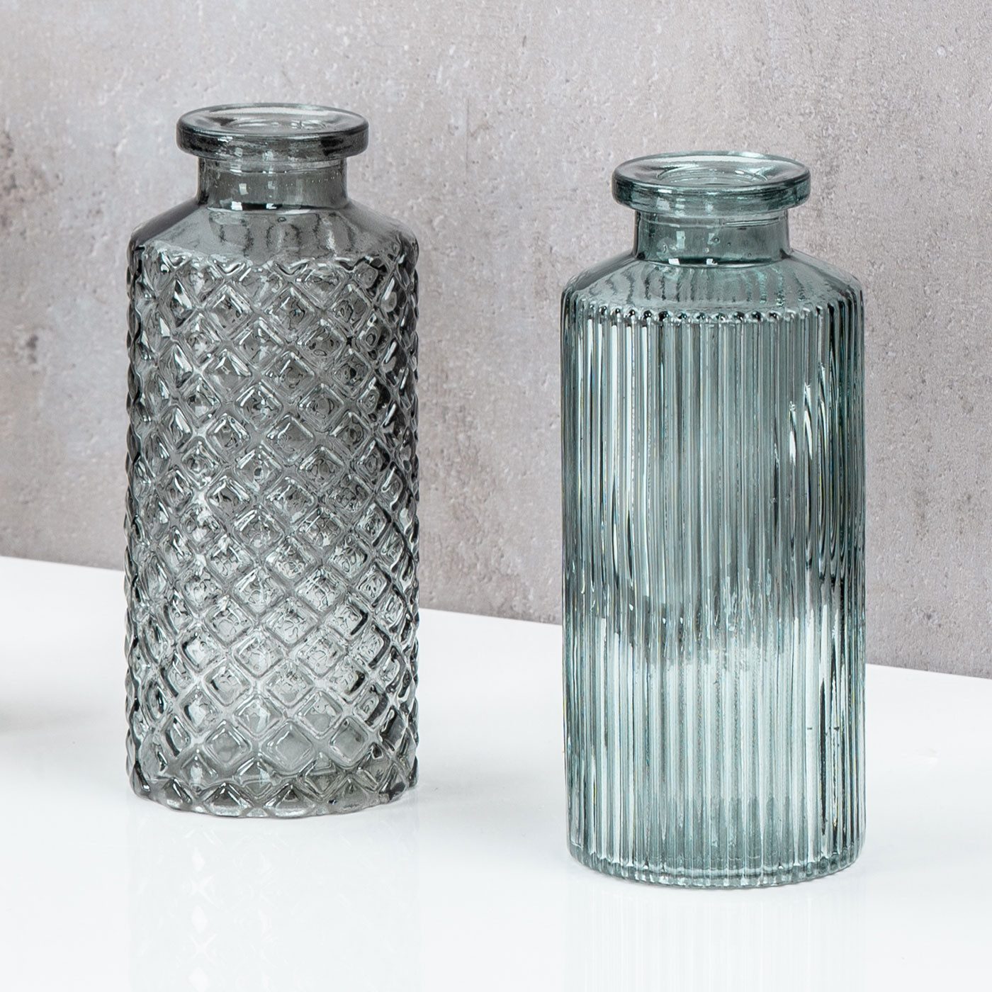 Levandeo® Dekovase, 2er Set Vase H14cm günstig online kaufen