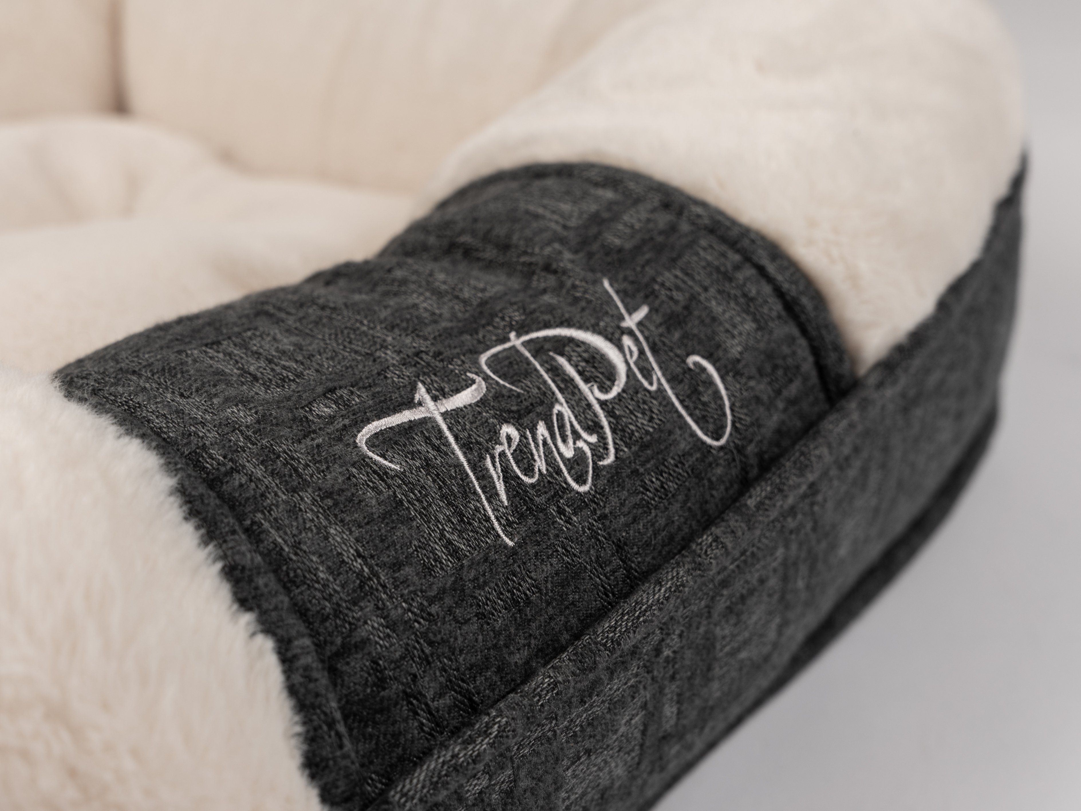 TrendPet Tierbett Hundebett "LunaLounge" Beige, 100% Polyester, in 3 Größen erhältlich – Bild 5 von 5