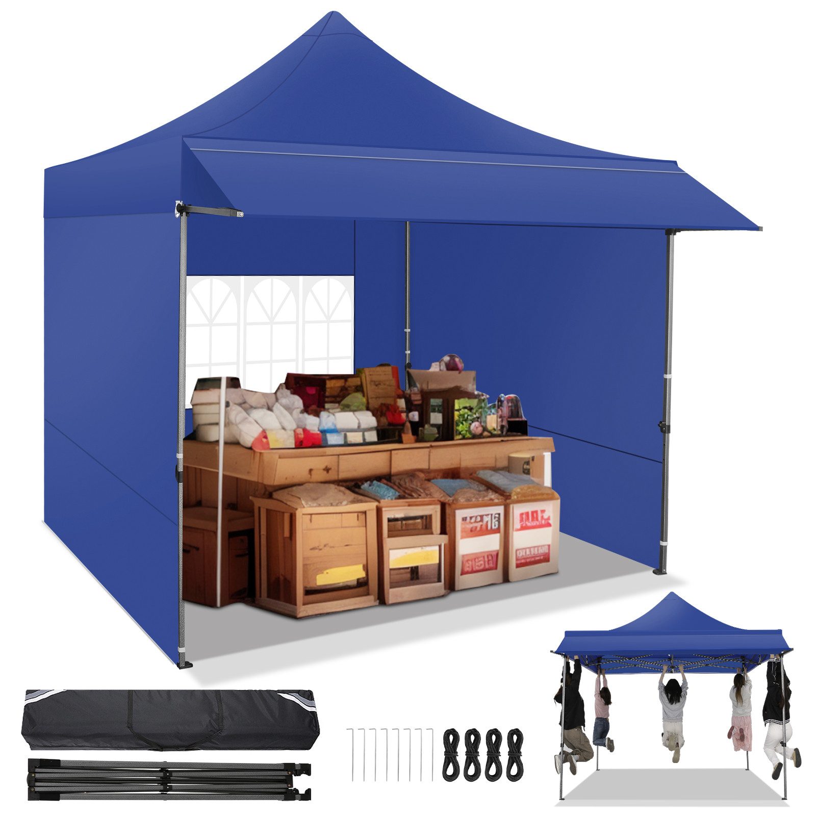 LUCKZON Pavillon Capri 3x3m Pop Up günstig online kaufen