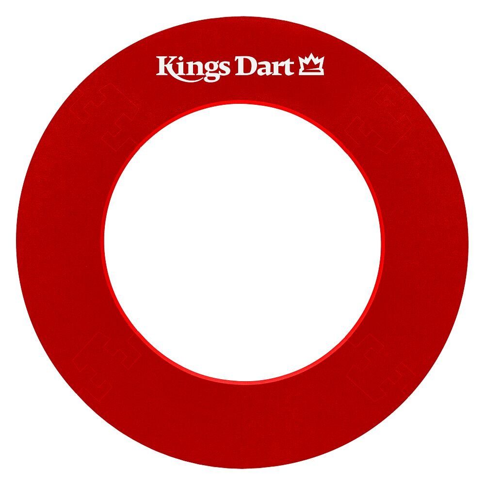 Kings Dart Dart-Wandschutz Dart Surround, Beidseitig verwendbar für doppelte Lebensdauer Rot