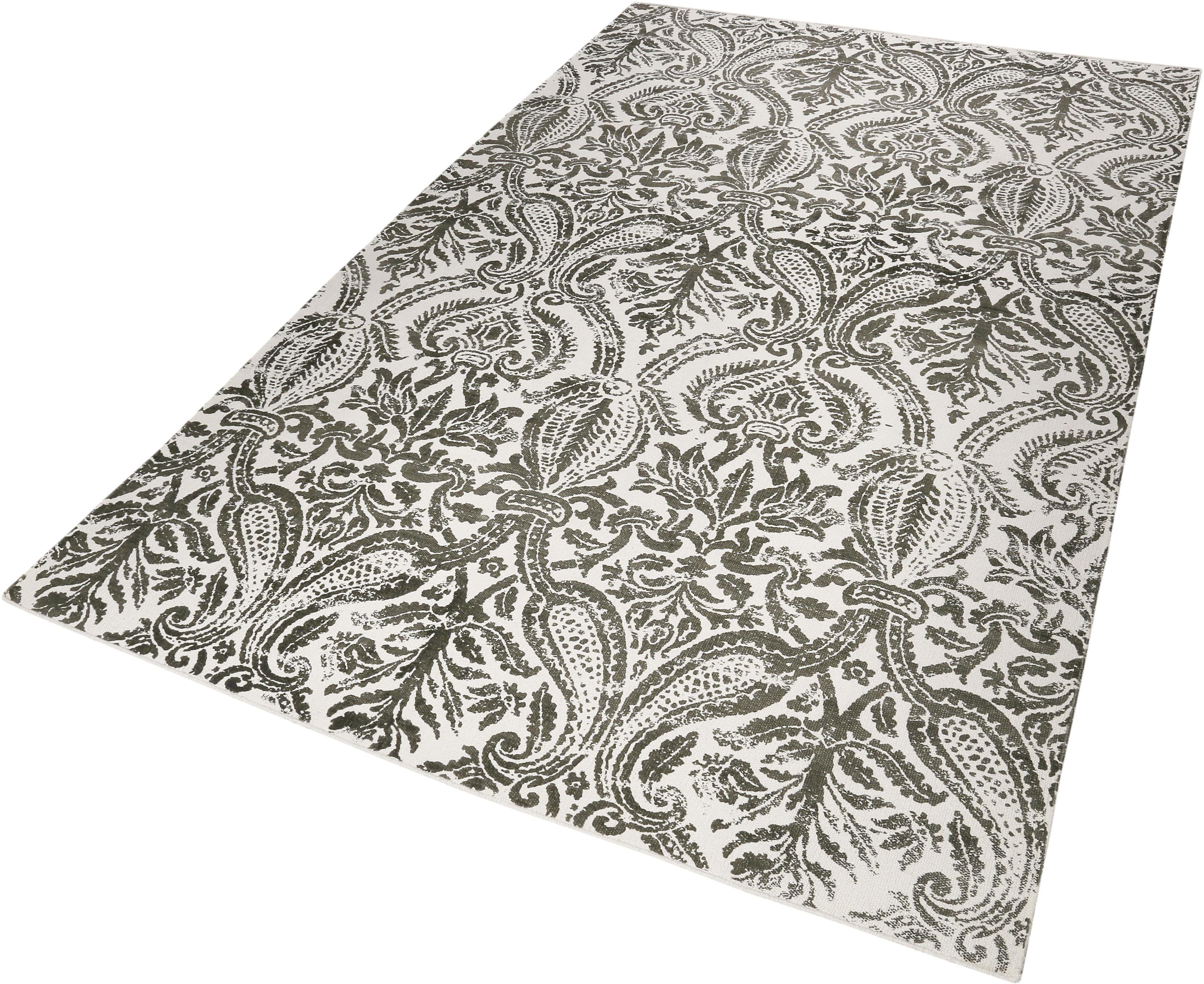 Wollteppich »Arvid Kelim«, , rechteckig, Höhe 4 mm Wollteppich »Arvid Kelim«, , rechteckig, Höhe 4 mm