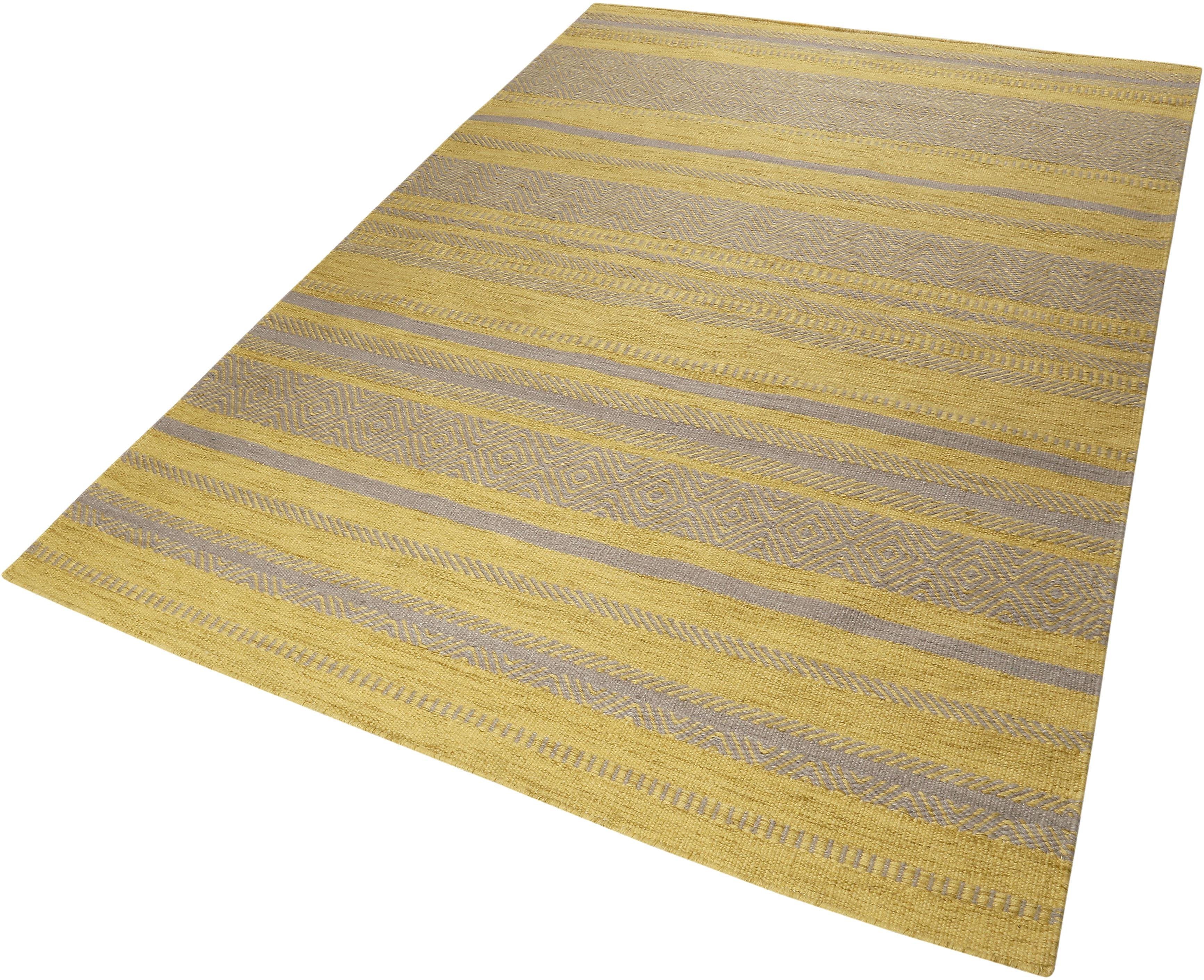 Wollteppich »Hudson Kelim«, , rechteckig, Höhe 6 mm Wollteppich »Hudson Kelim«, , rechteckig, Höhe 6 mm