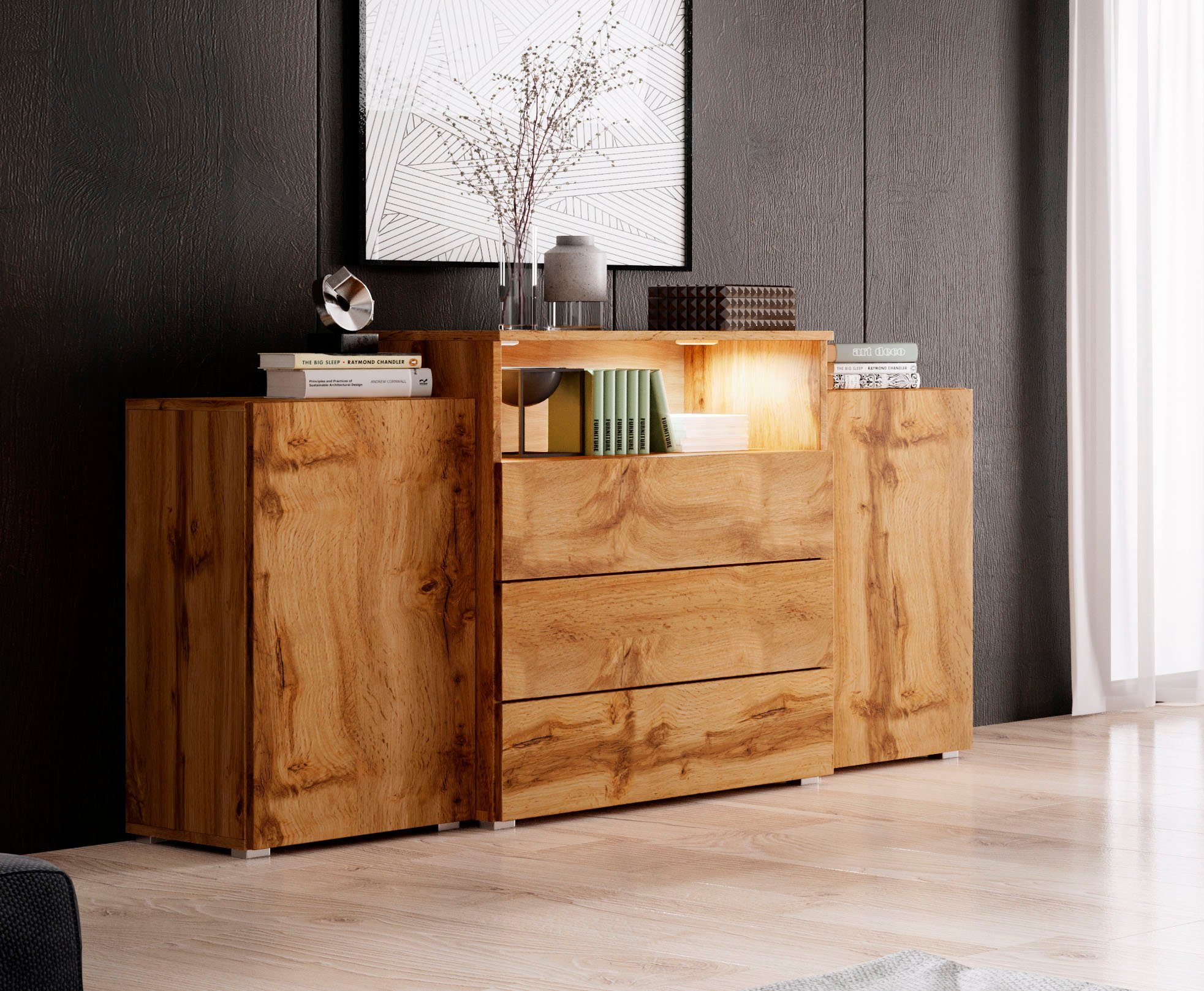 INOSIGN Sideboard URBAN, Breite 150 cm