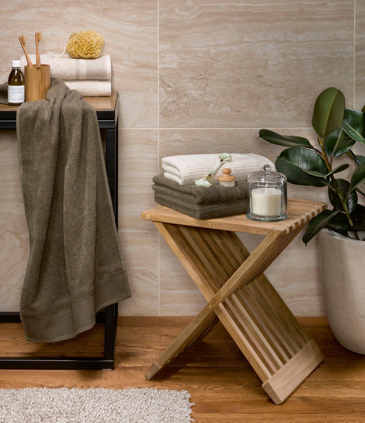 Möve Handtücher Wellbeing, Walkfrottier (1-St), mit günstig online kaufen