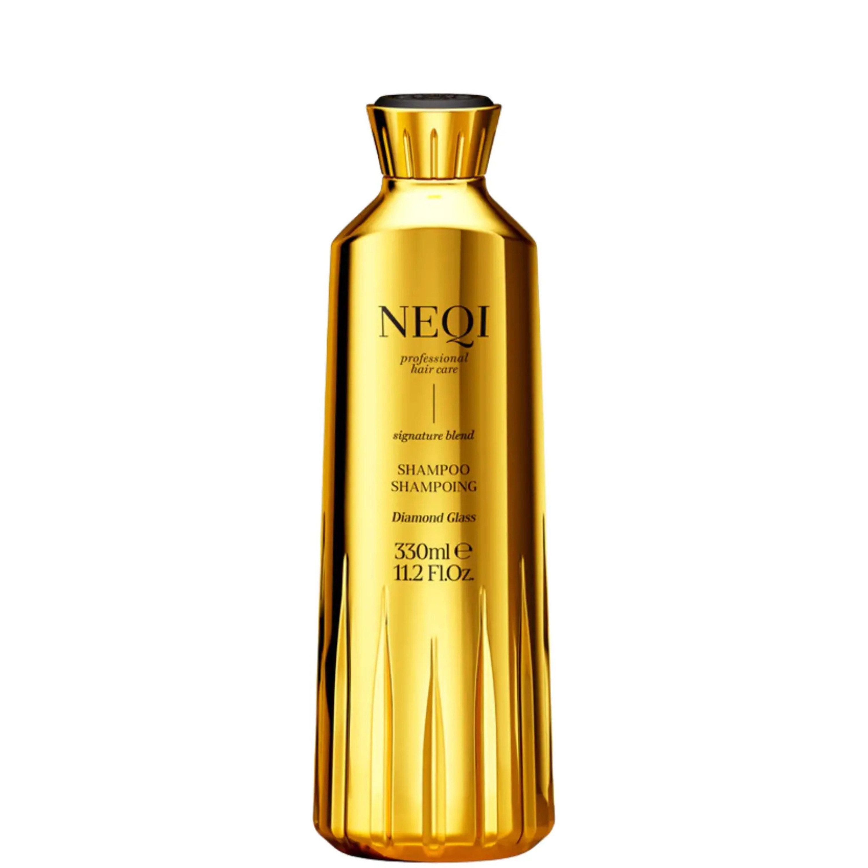 NEQI Haarshampoo Diamond Glass Shampoo 330 ml - Hochglanz & Anti-Frizz Pflege