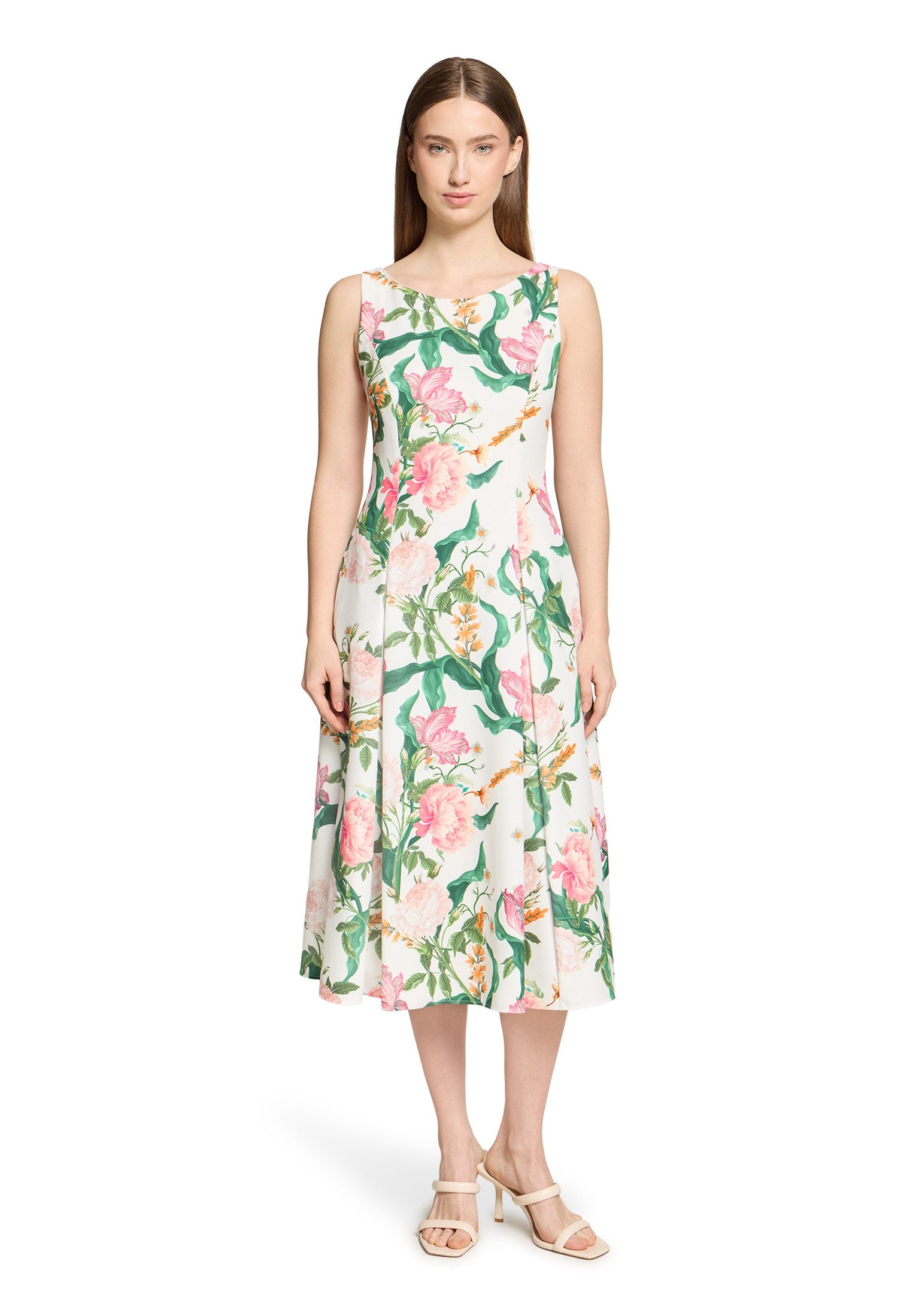 Vera Mont Sommerkleid Damen mit Kellerfalten günstig online kaufen