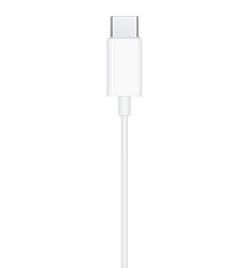 OIITH Apple EarPods (USB C) MTJY3ZM/A integrierte Fernbedienung iPhone 15 USB-Adapter