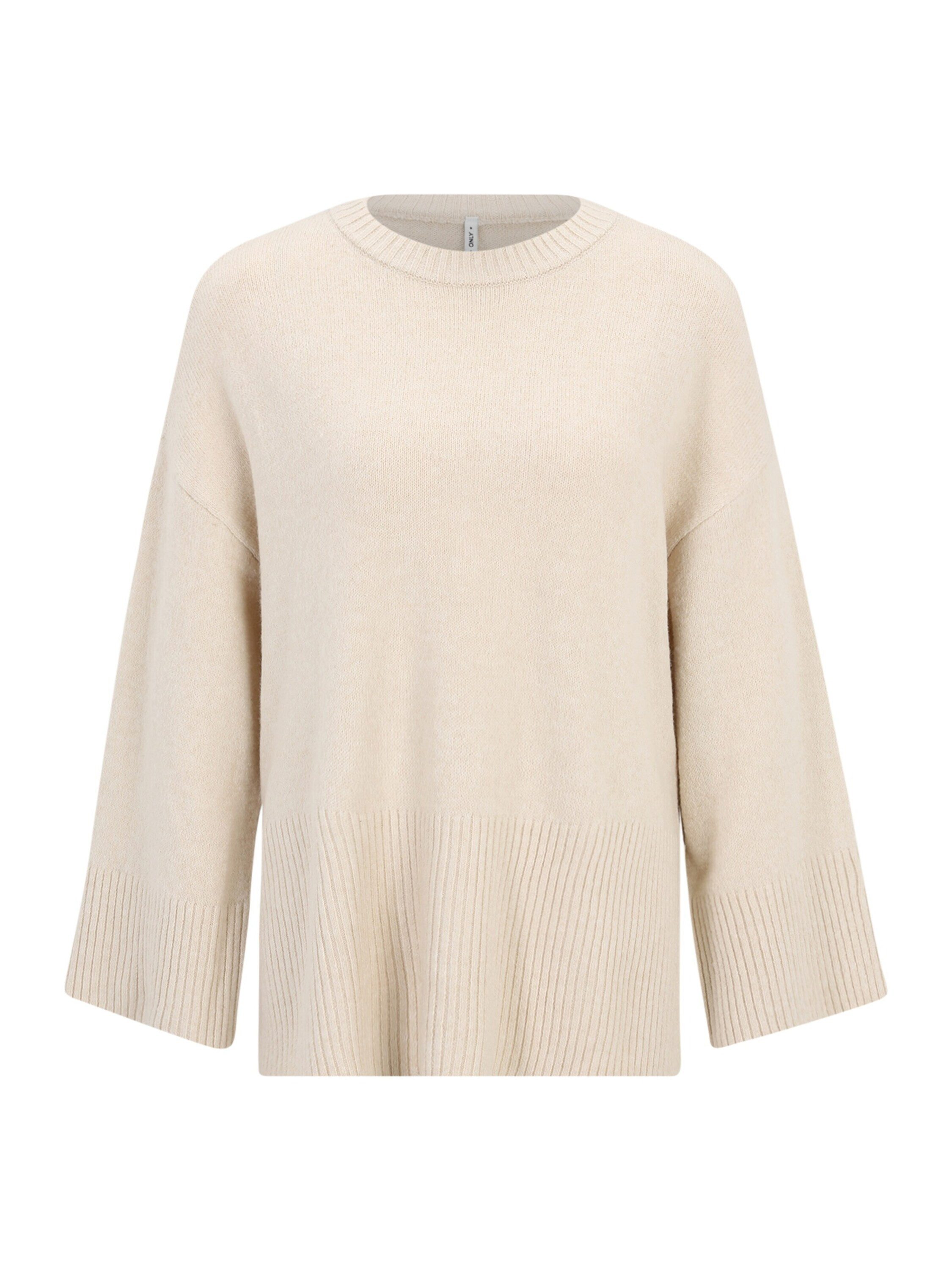 ONLY Petite Rundhalspullover (1-tlg) Plain/ohne Details