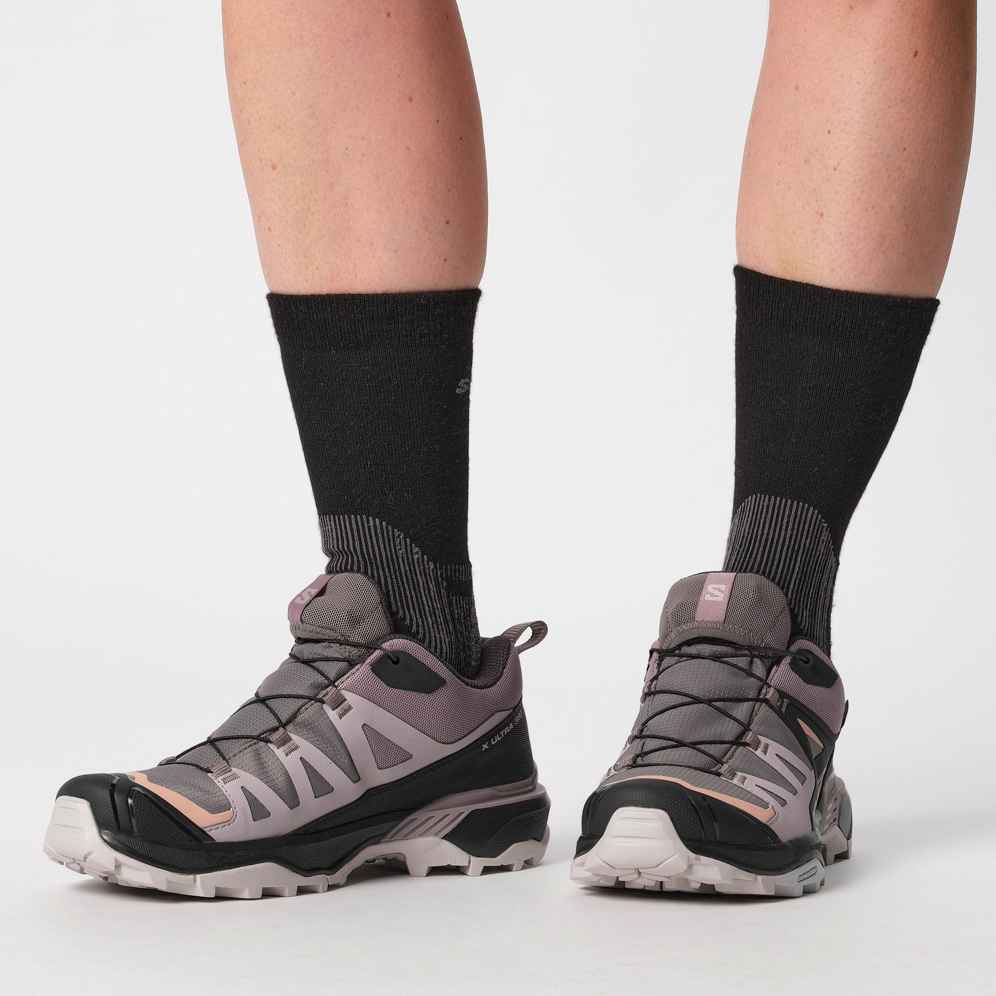Salomon Sportsocken X ULTRA ACCESS CREW 2-PACK im 2er-Pack, für sportliche Aktivitäten, in den Größen S bis XL – Bild 3 von 4