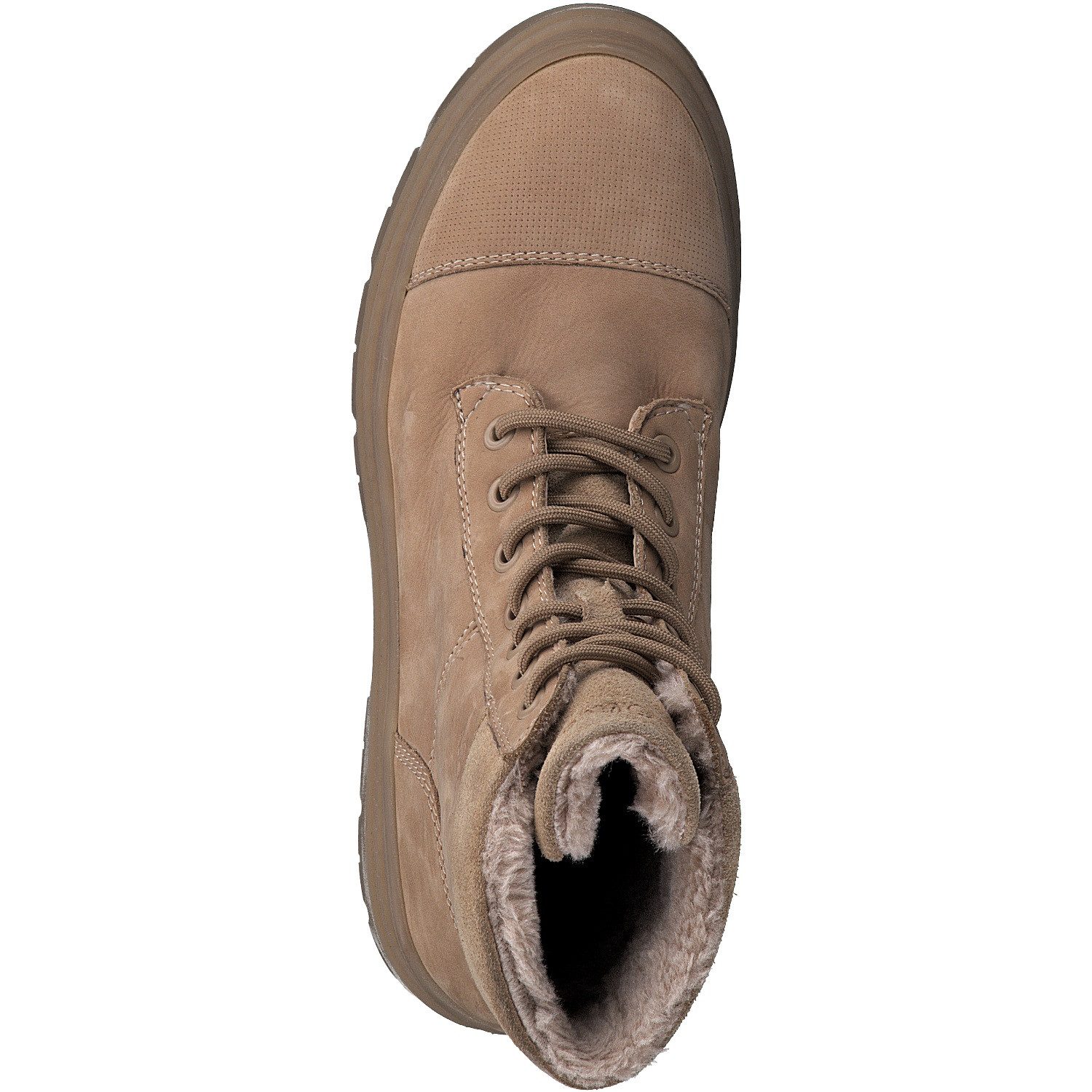 s.Oliver 5-26226-29-337 aus Leder - gefüttert - camelbraun Damen Winterstiefel
