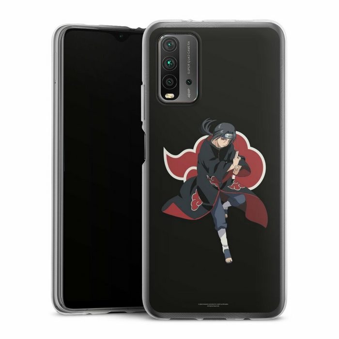 DeinDesign Handyhülle Itachi Uchiha Offizielles Lizenzprodukt Naruto Shippuden Xiaomi Redmi 9T Silikon Hülle Bumper Case Handy Schutzhülle
