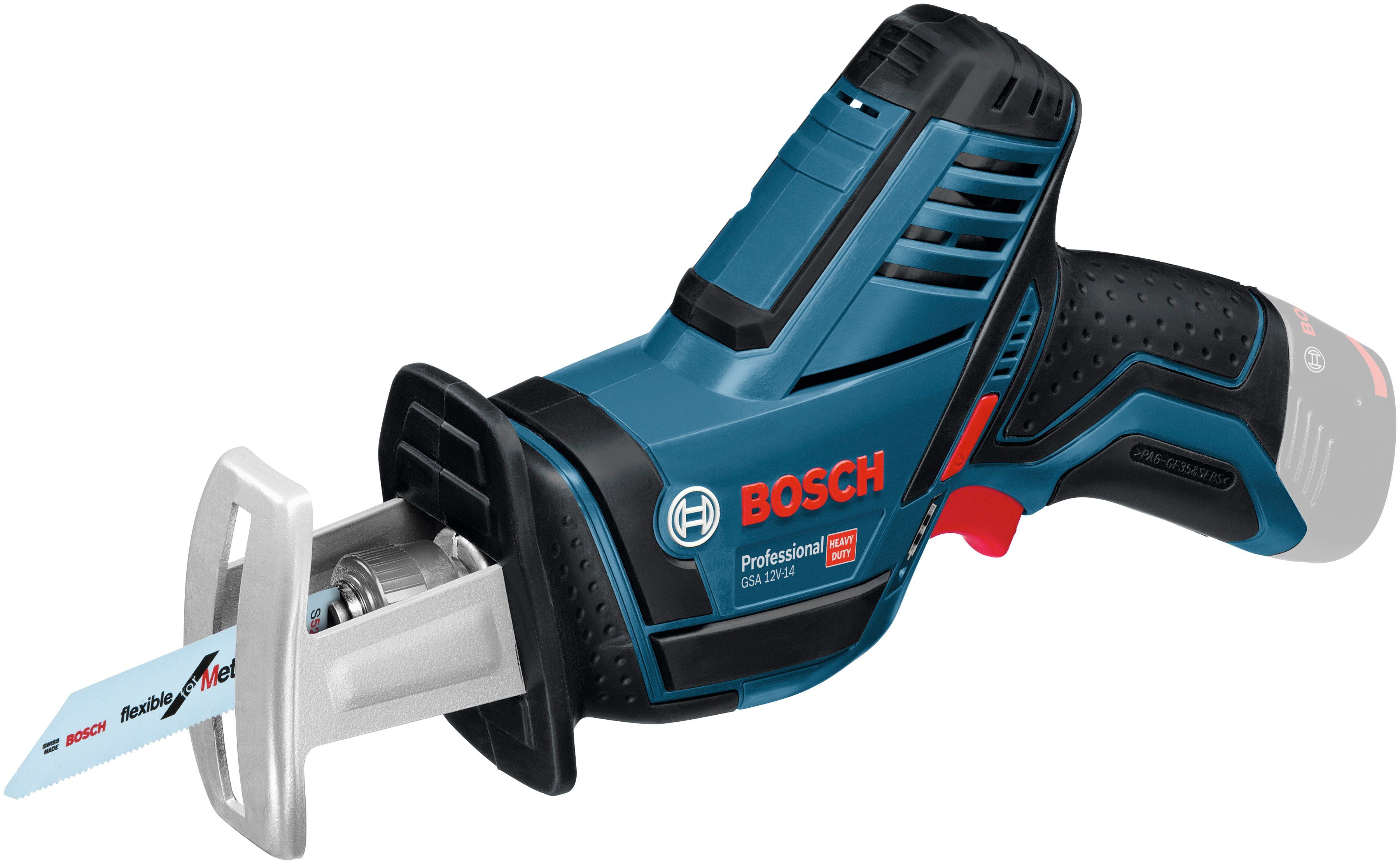 Bosch Professional GSA ohne V-LI, 12V-14 Akku V, Säbelsäge 12 Set