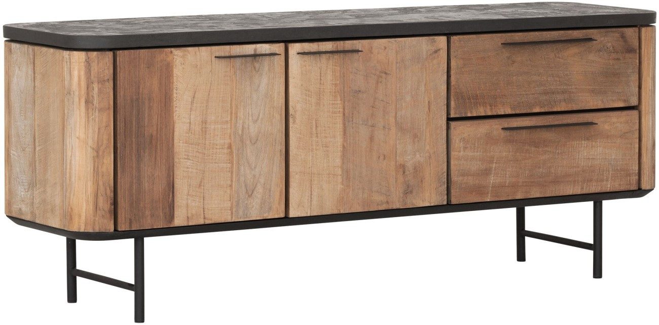 DTP TV-Board Soho aus recyceltem Teakholz, 150 cm