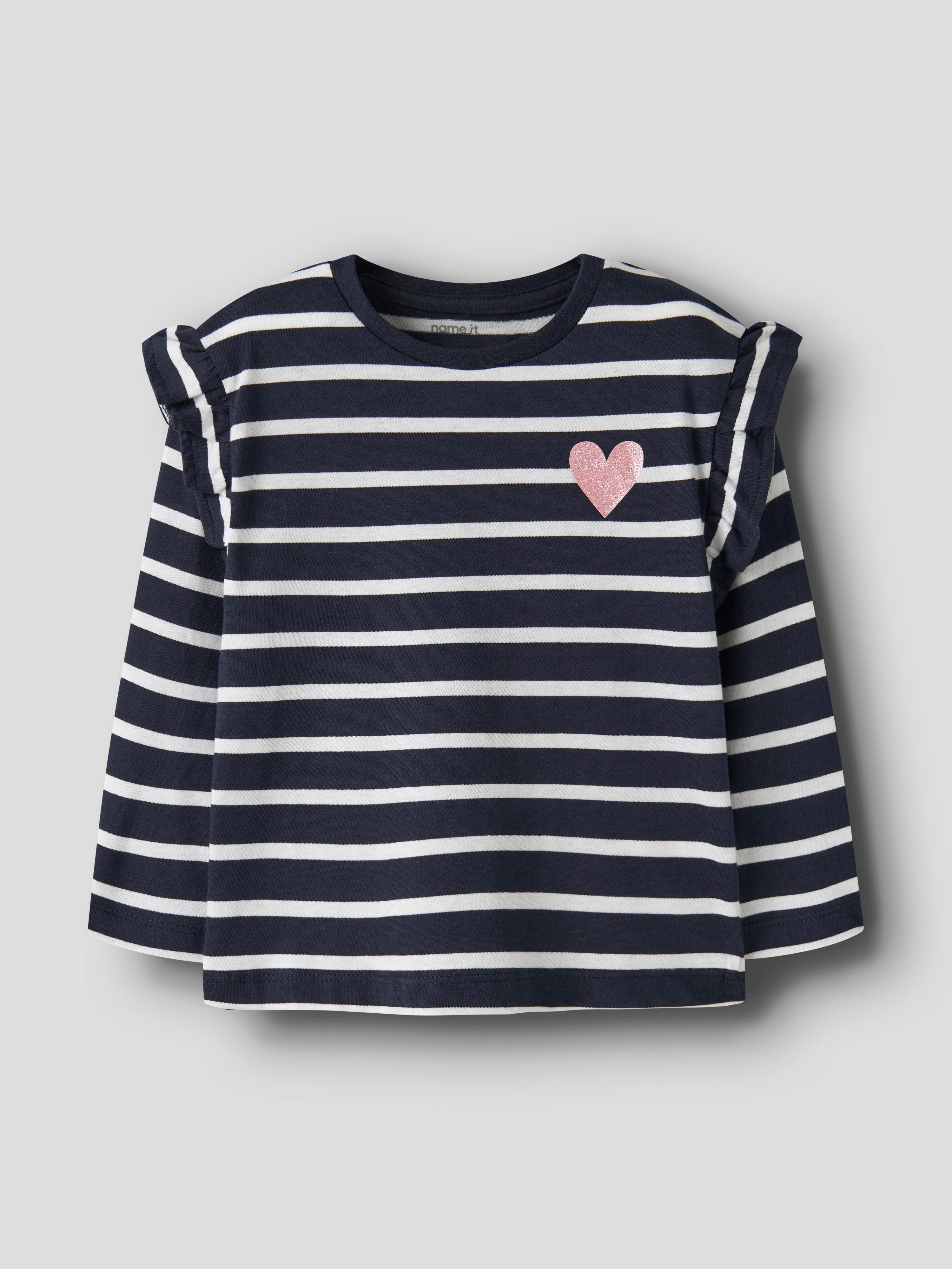 Name It Langarmshirt NMFTOVELINA LS NREG TOP PB