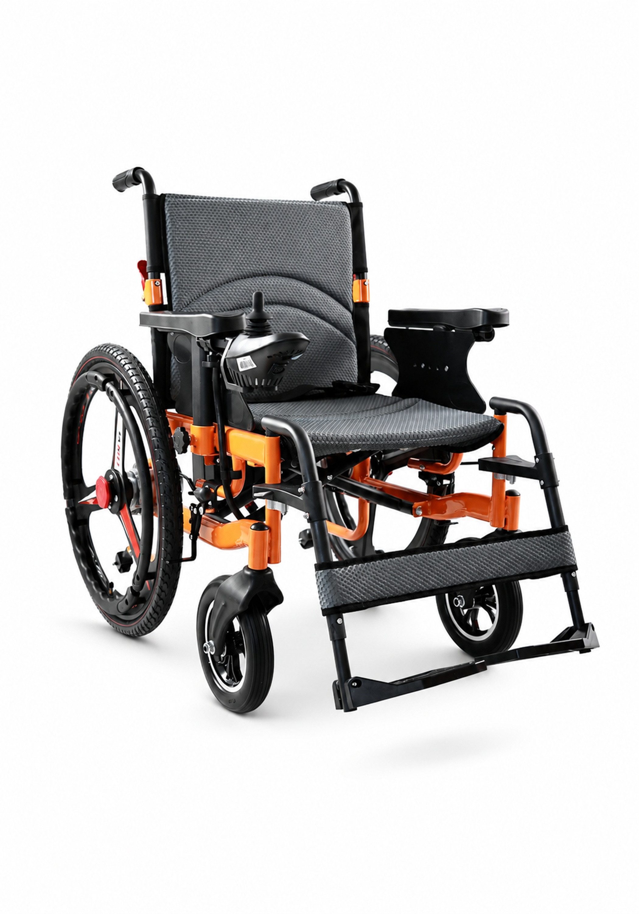 Vankel Elektrorollstuhl Faltbarer Elektrorollstuhl 288Wh Akku 15-20km 120kg 6km/h Joystick, Herausnehmbarer Akku LCD Display Elektrische Bremse Kippschutzrollen