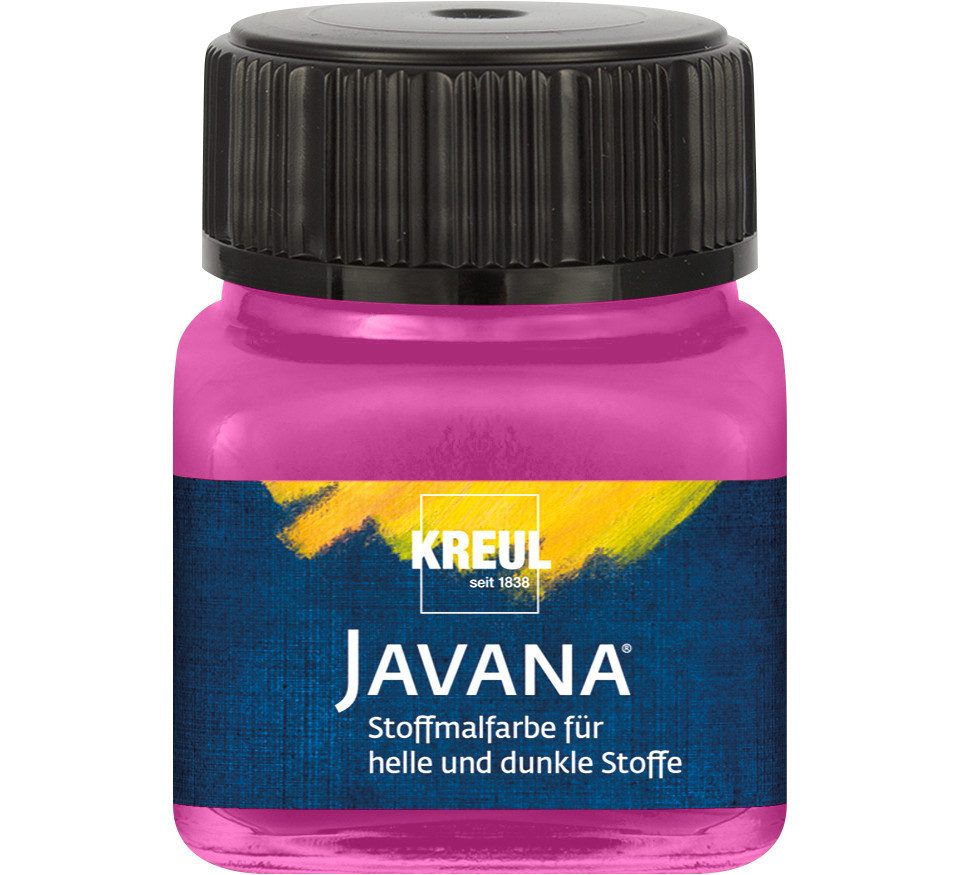 Kreul Textilfarbe Kreul Javana Stoffmalfarbe für helle und dunkle