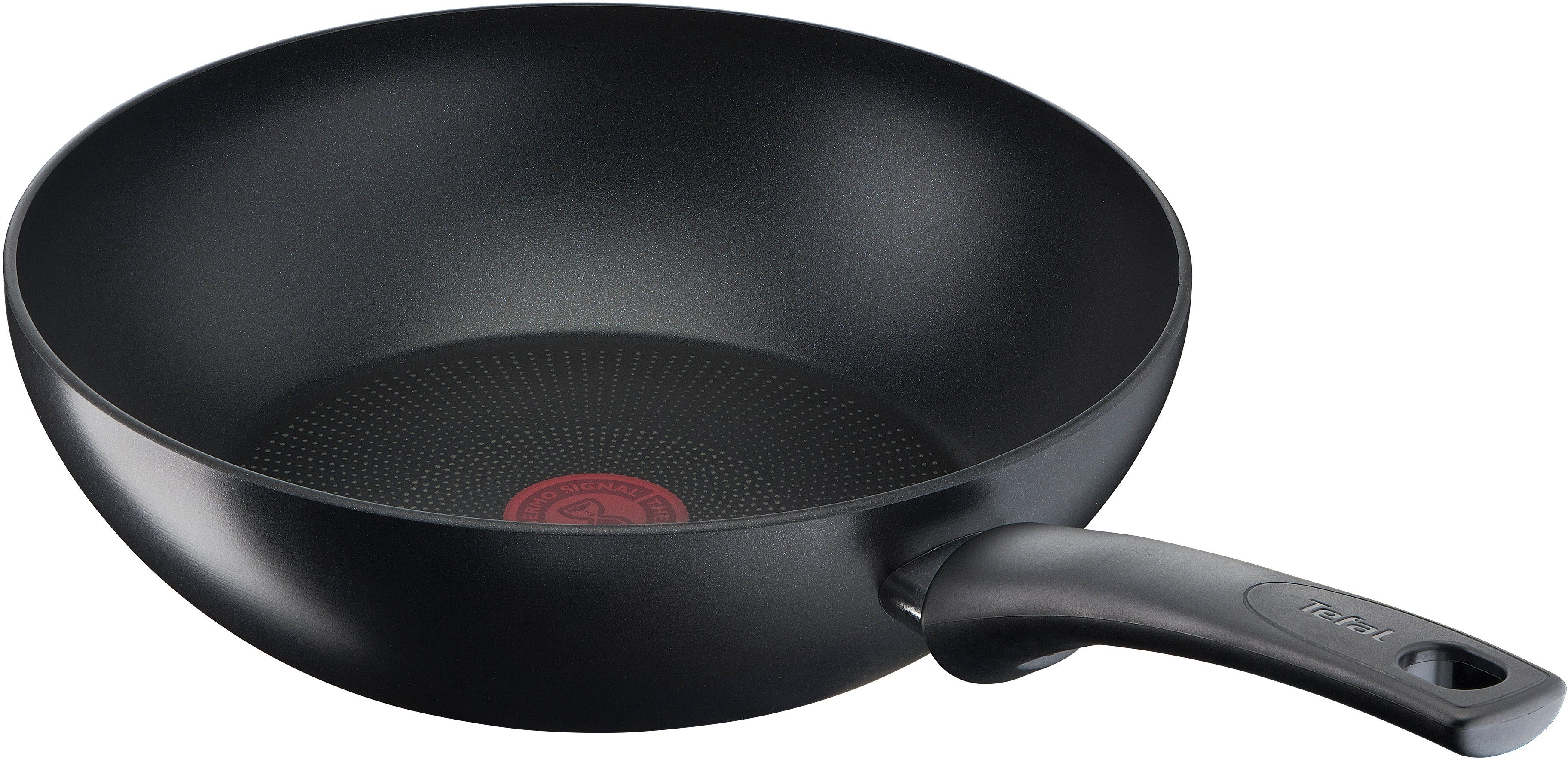 Titanium Antihaftbeschichtung, Tefal On, Aluminium Herdarten Wok Ultimate Induktion Thermo-Signal, alle (1-tlg),