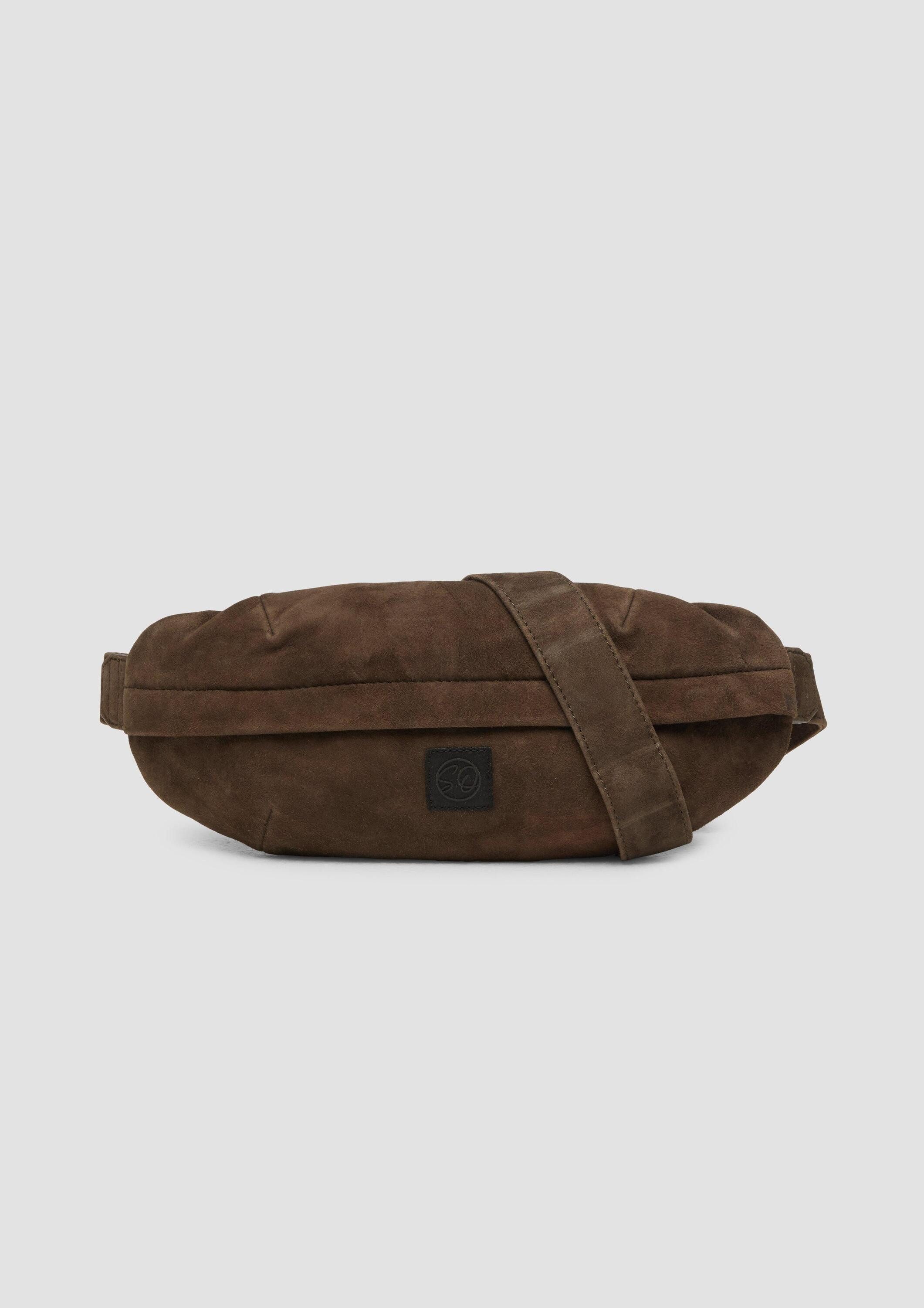 s.Oliver T-Shirt Tasche Crossbody-Bag aus softem Veloursleder günstig online kaufen