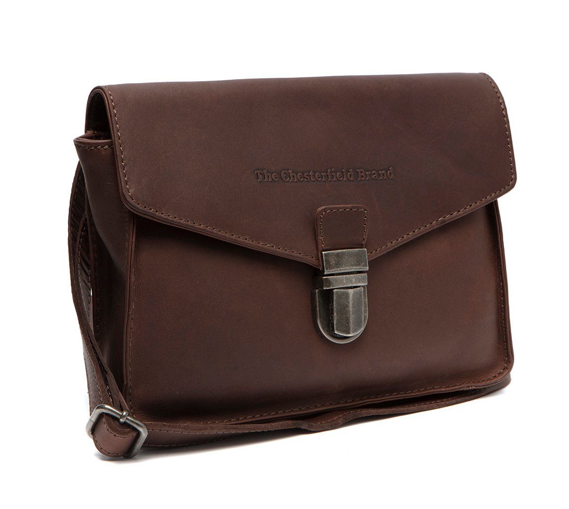 The Chesterfield Brand Umhängetasche Wax Pull-up Leder 1,7 Liter Porto, wasserabweisend