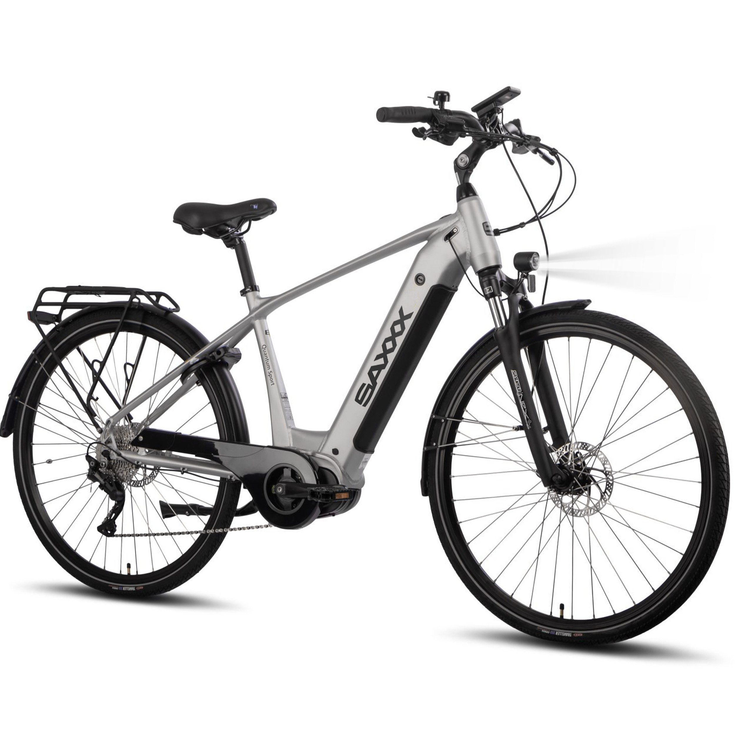 E-Bike Trekkingrad QSD Touren-Pedelec 28 Zoll mit Komfortausstattung