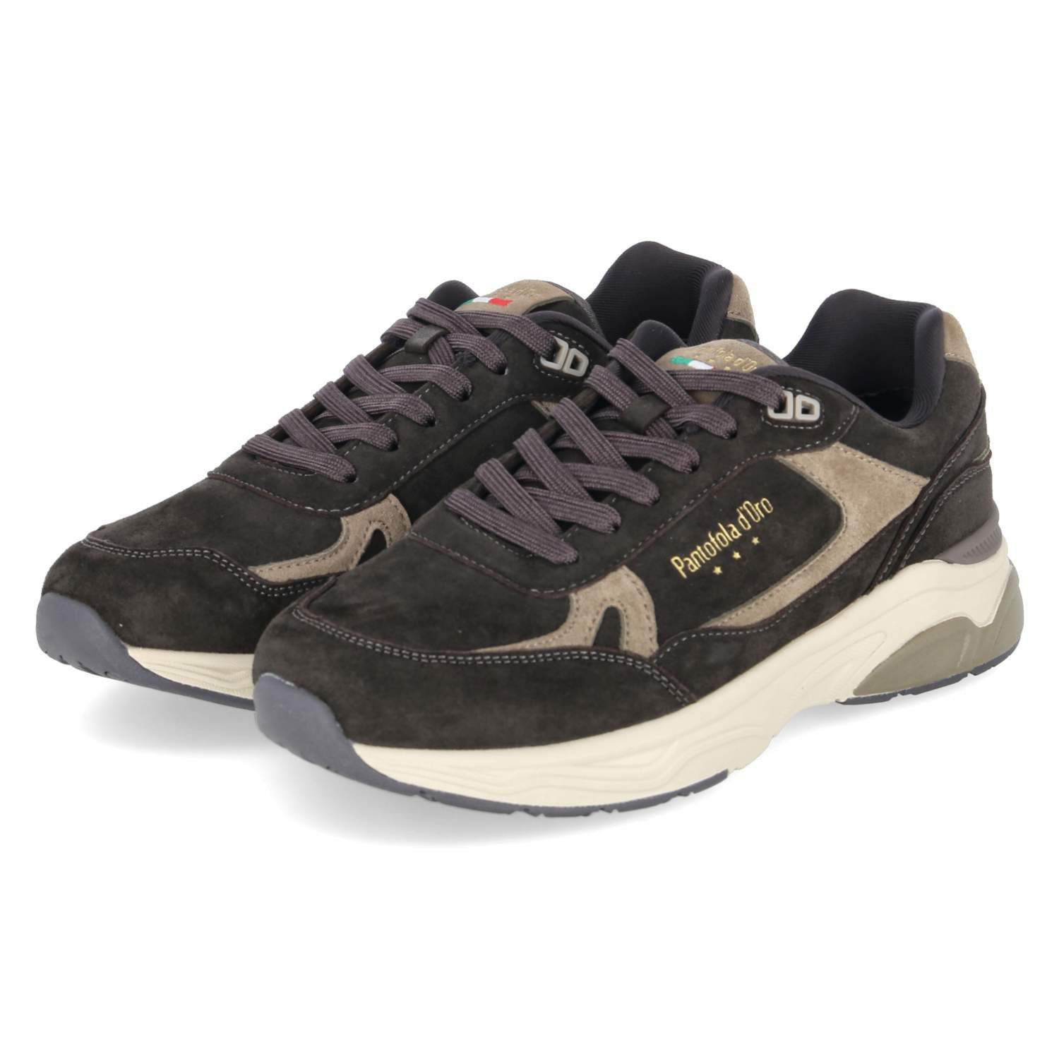 Pantofola d´Oro Pantofola d'oro Sneaker Low PD001000163M-05 Herren Synthetik brown Schnürschuh