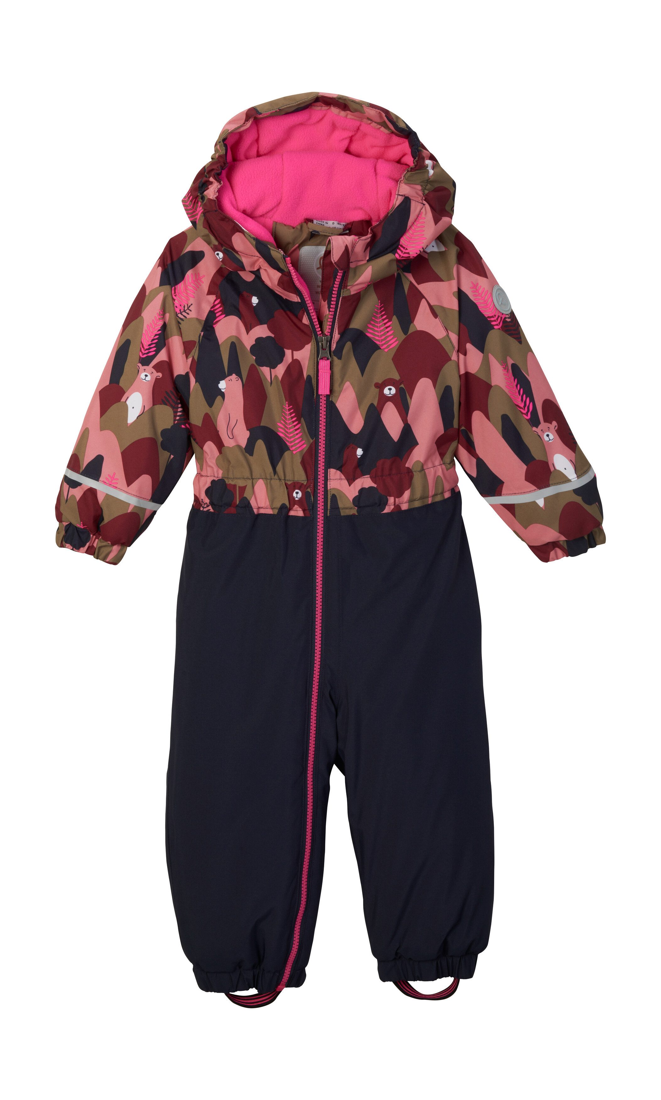 first instinct by killtec Overall FIW 40 MNS ONPC Wasserdichter Skioverall mit Fleece, Kinnschutz und Reflexelementen