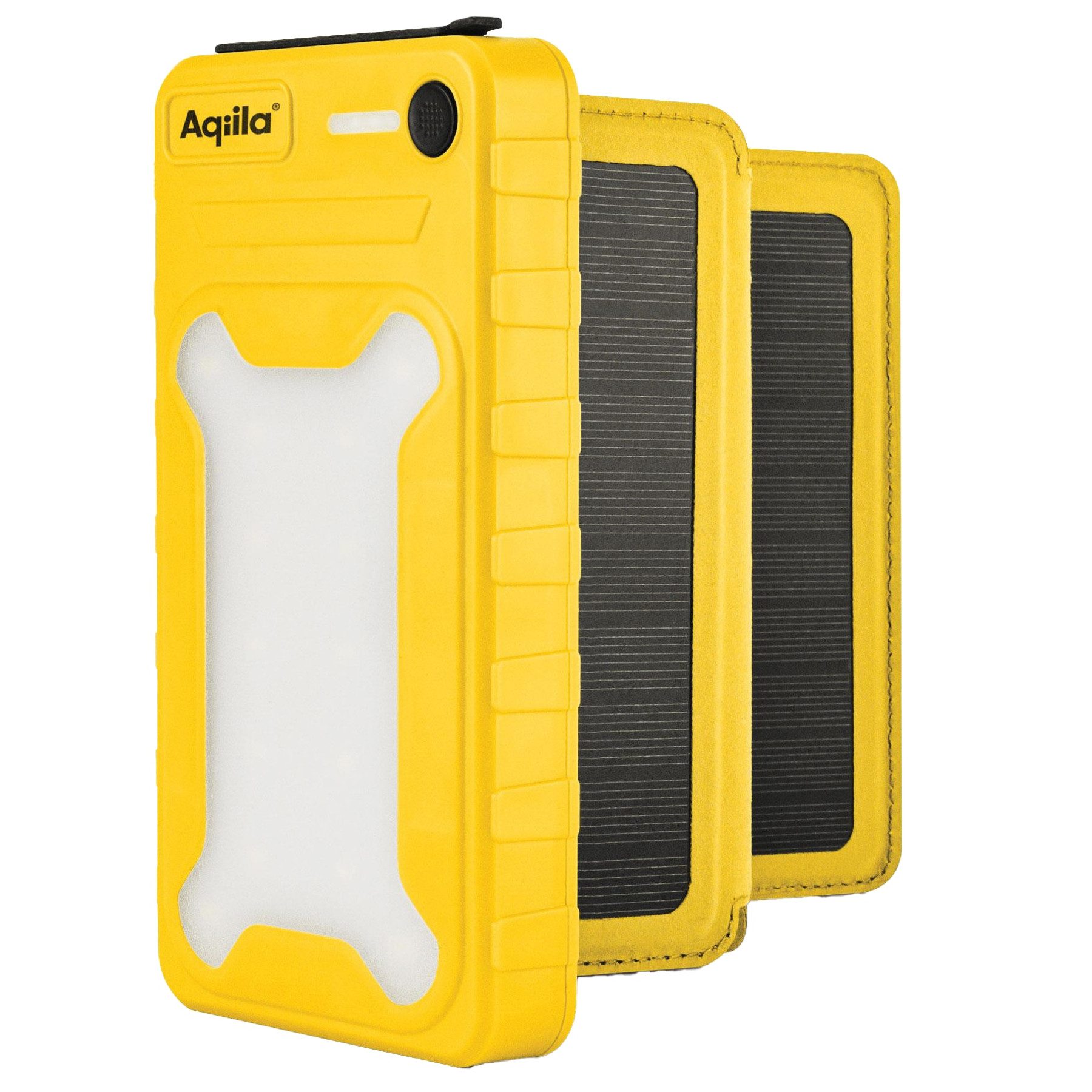 Aqiila AQIILA Solar Powerbank Powerbird BS10, 20 W, 10.000mAh, USB-A, USB-C Powerbank