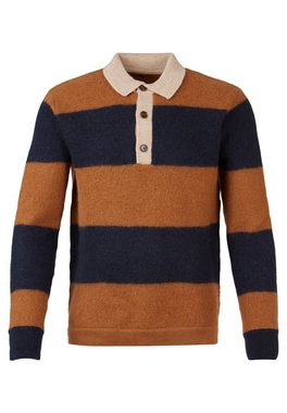 Ben Sherman Poloshirt Rugby Knit Polo 3-Knopf-Verschluss