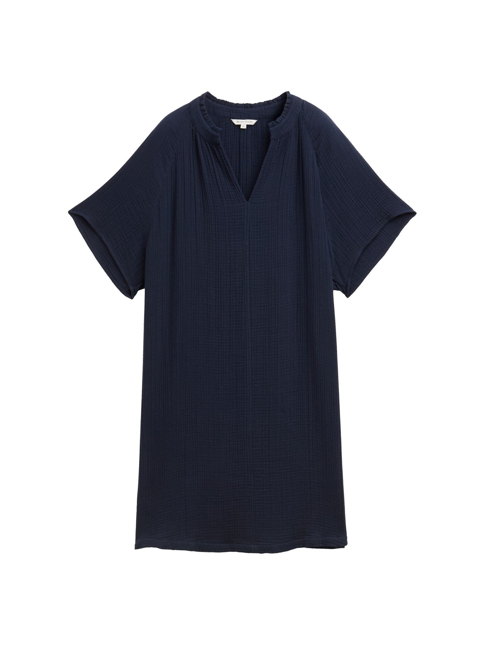 TOM TAILOR Sommerkleid Musselin Kleid aus günstig online kaufen