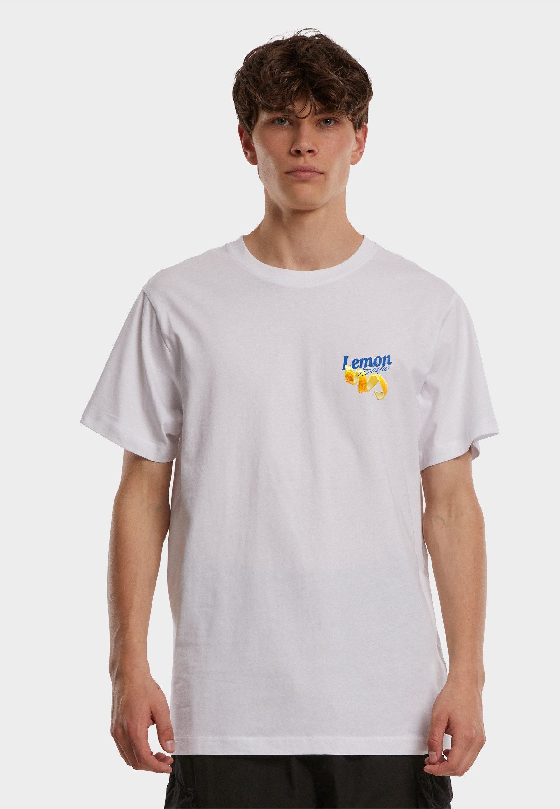 MisterTee T-Shirt MisterTee Lemon Soda Tee (1-tlg) – Bild 3 von 4