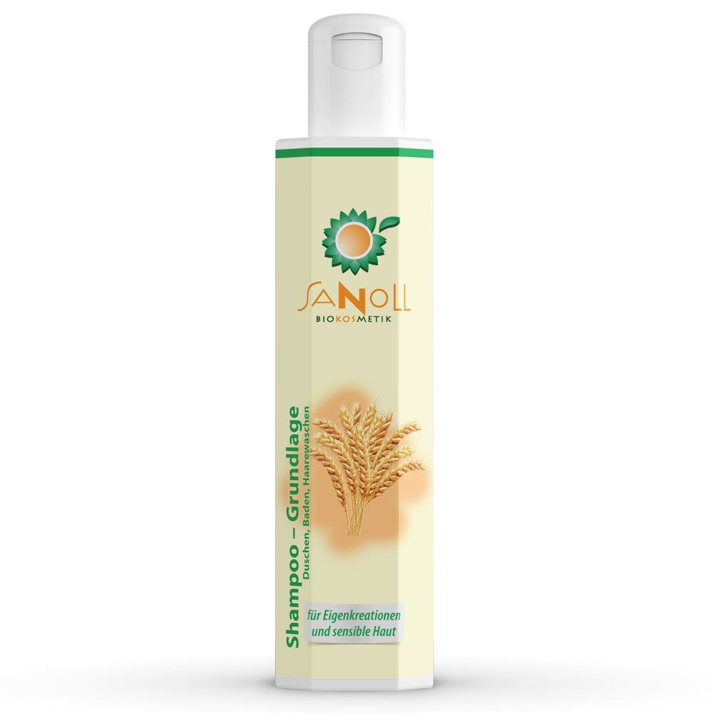 Sanoll Haarshampoo Shampoo Dusch-Bad Basis, 200 ml