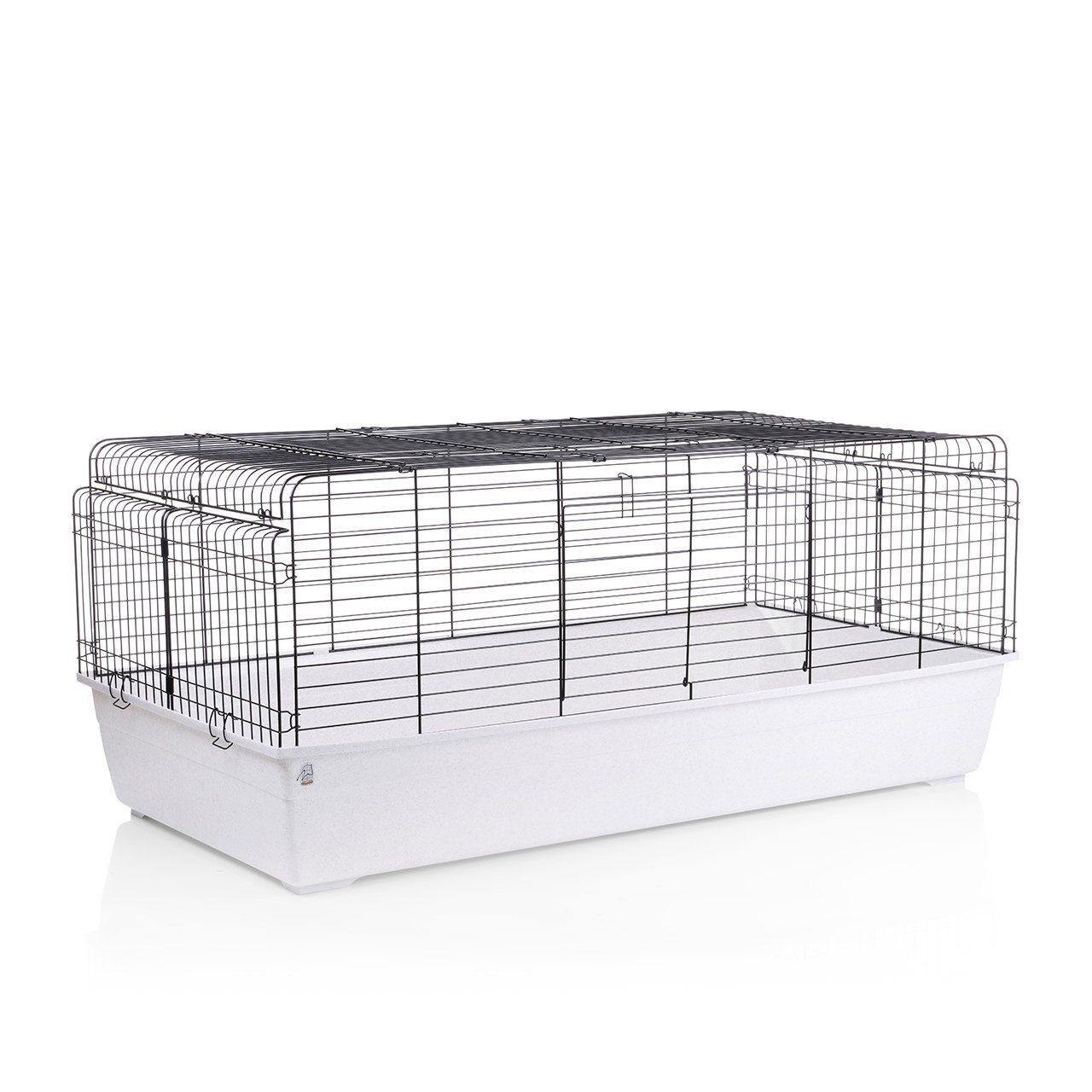 Montana Cages Kleintierkäfig Roma Grande, 150er Kaninchenkäfig XXL, auch für Meerschweinchen & Zwergkaninchen (BxTxH) 150 x 74 x 61 cm