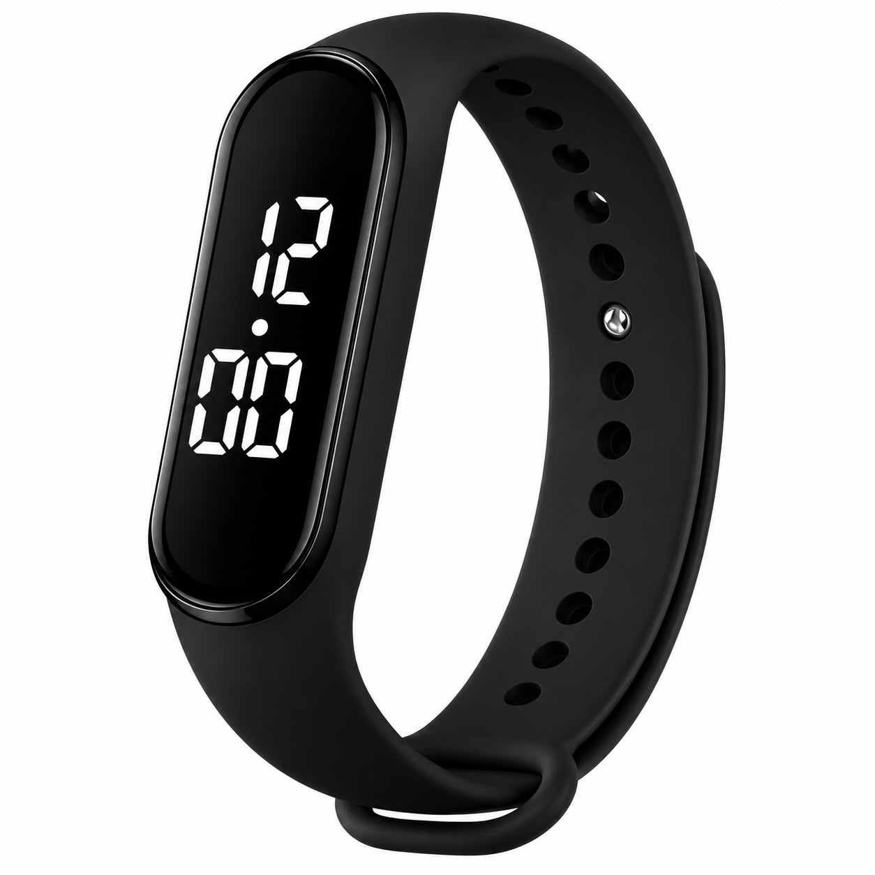 Taffstyle Quarzuhr Digitale Armbanduhr Silikon LED Sportuhr Gummi Kinderuhr Unisex bunt, (Batteriebetriebene LED-Uhr – kein Aufladen und kein Ladekabel nötig)