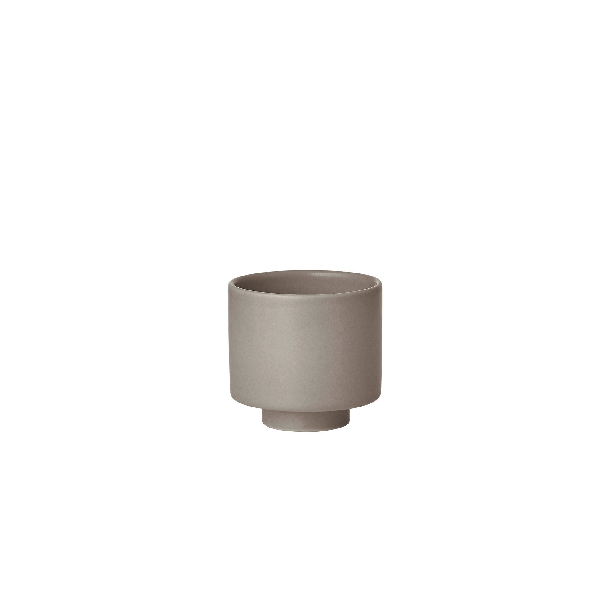 blomus Tasse -MAKOTO- Kaffeetasse, Kaffeebecher, Geschirr: Modernes Design, 1-tlg., Steingut, Zeitlose Kaffeetasse, Matte Glasur, Unikat, Schwebend